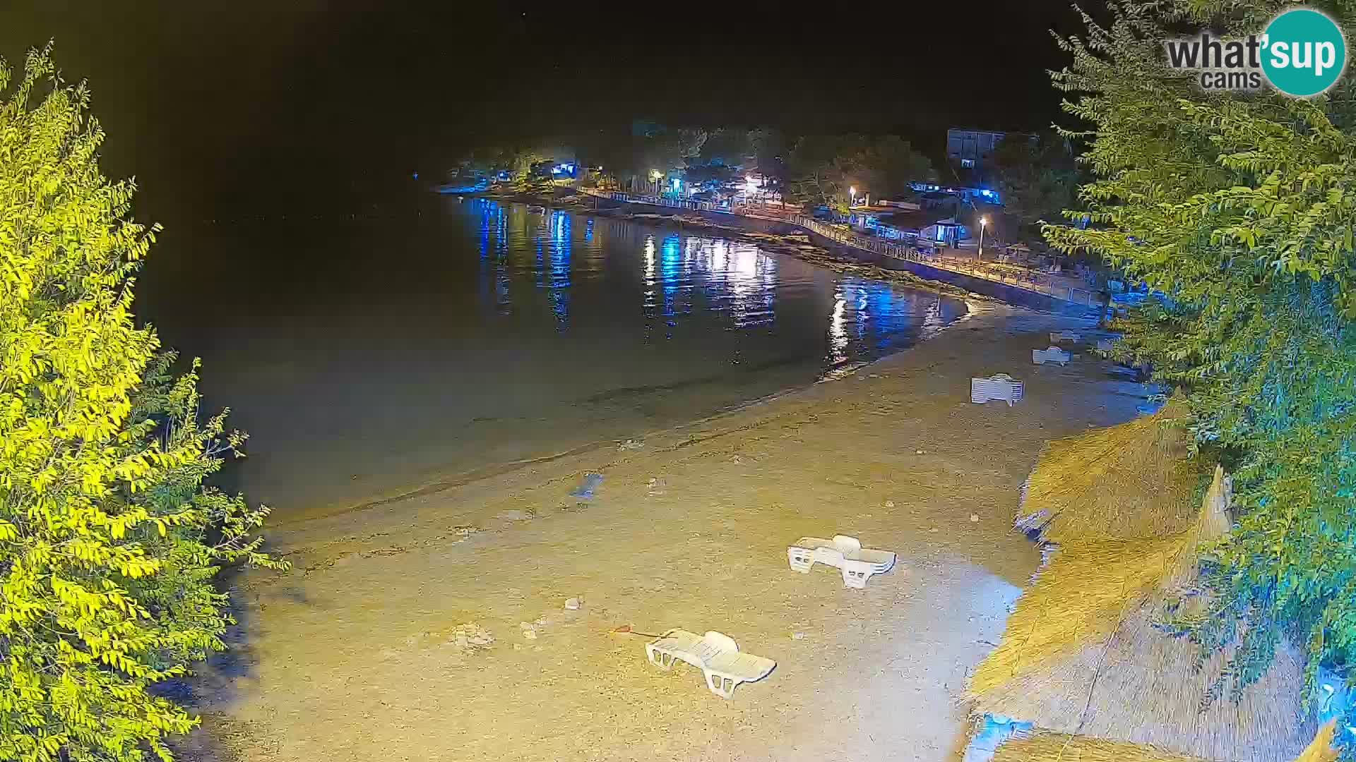 Plaža Slanica Murter – web kamera
