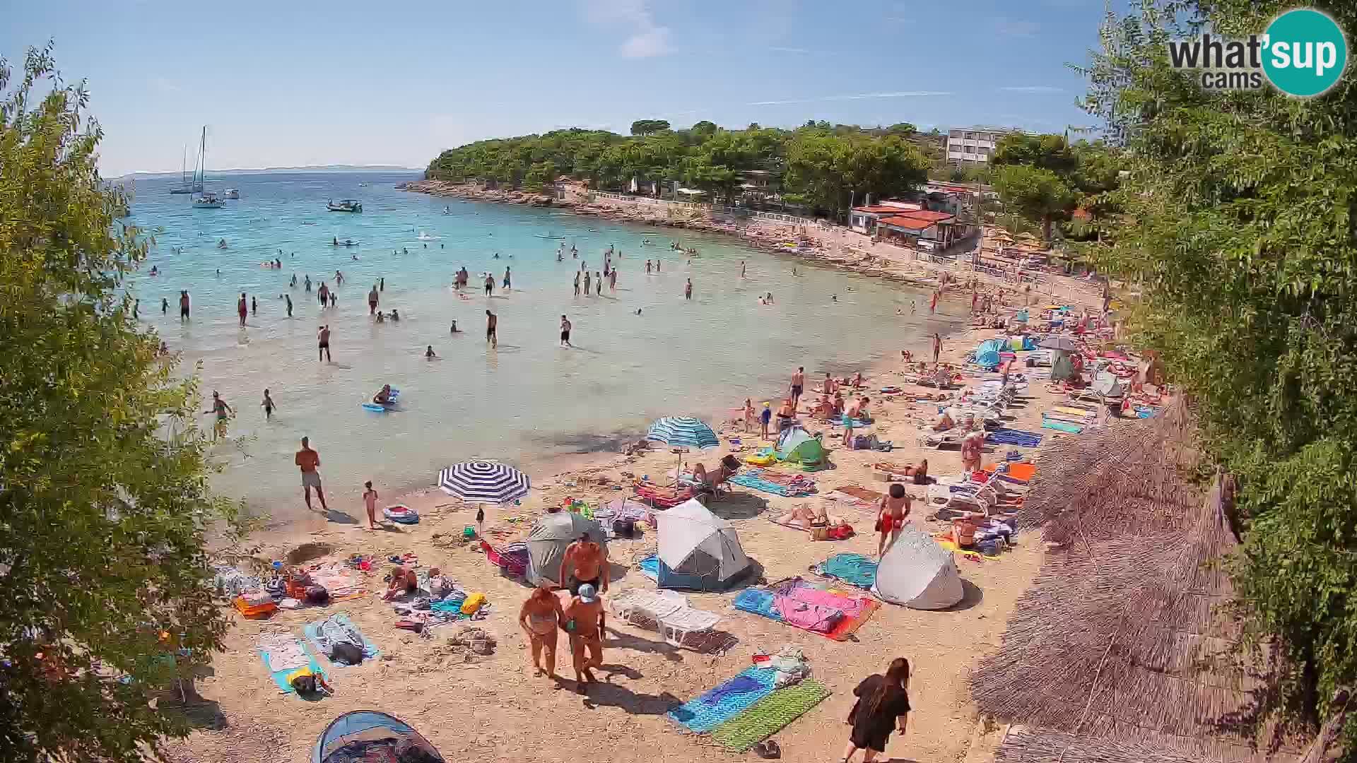 Beach Slanica Murter – Live Cam