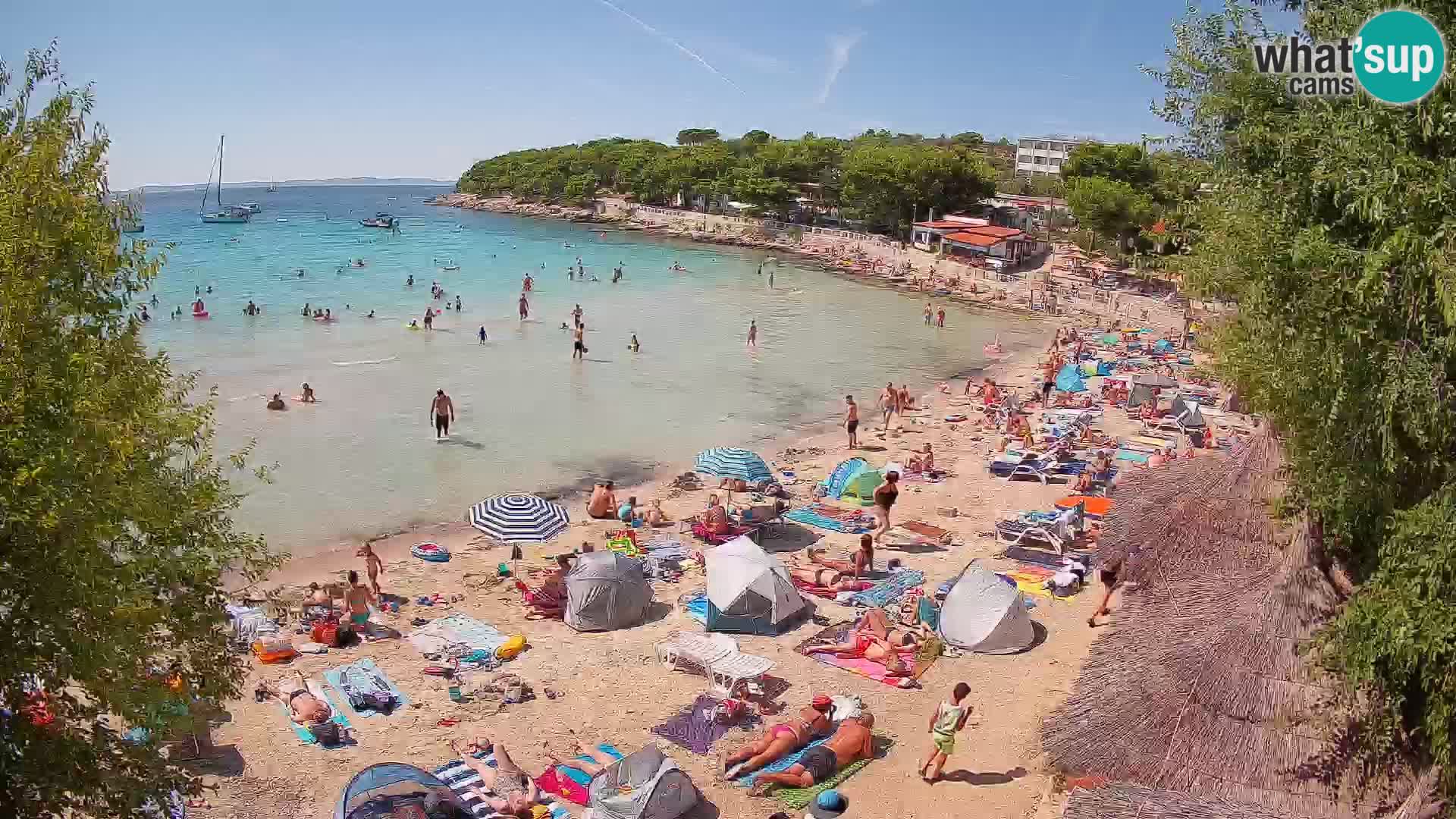 Beach Slanica Murter – Live Cam