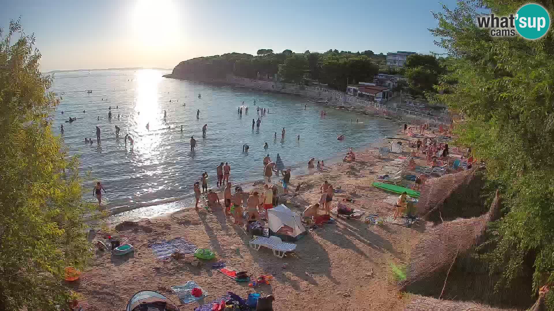 Plaža Slanica Murter – kamera v živo