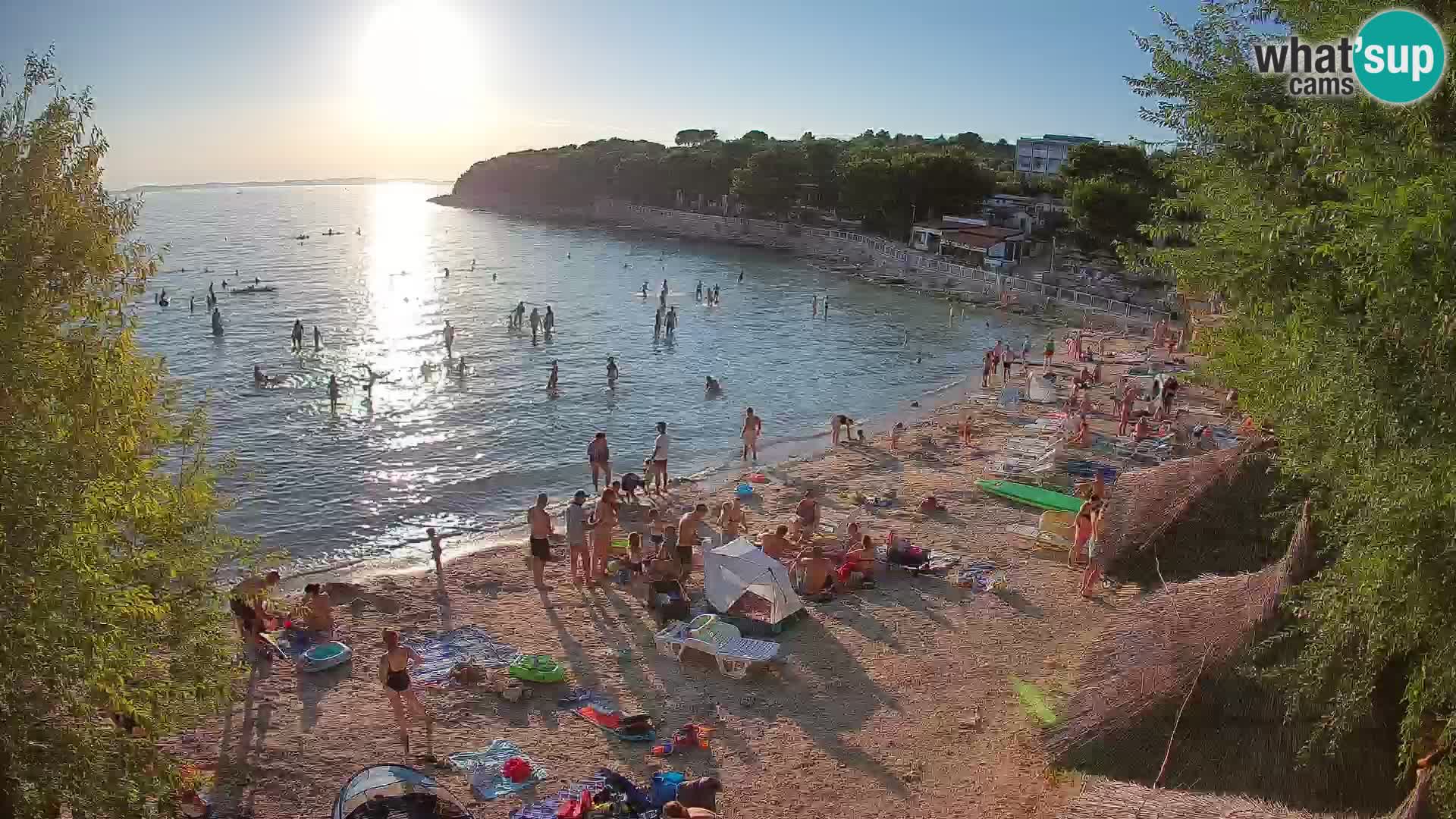 Plaža Slanica Murter – kamera v živo