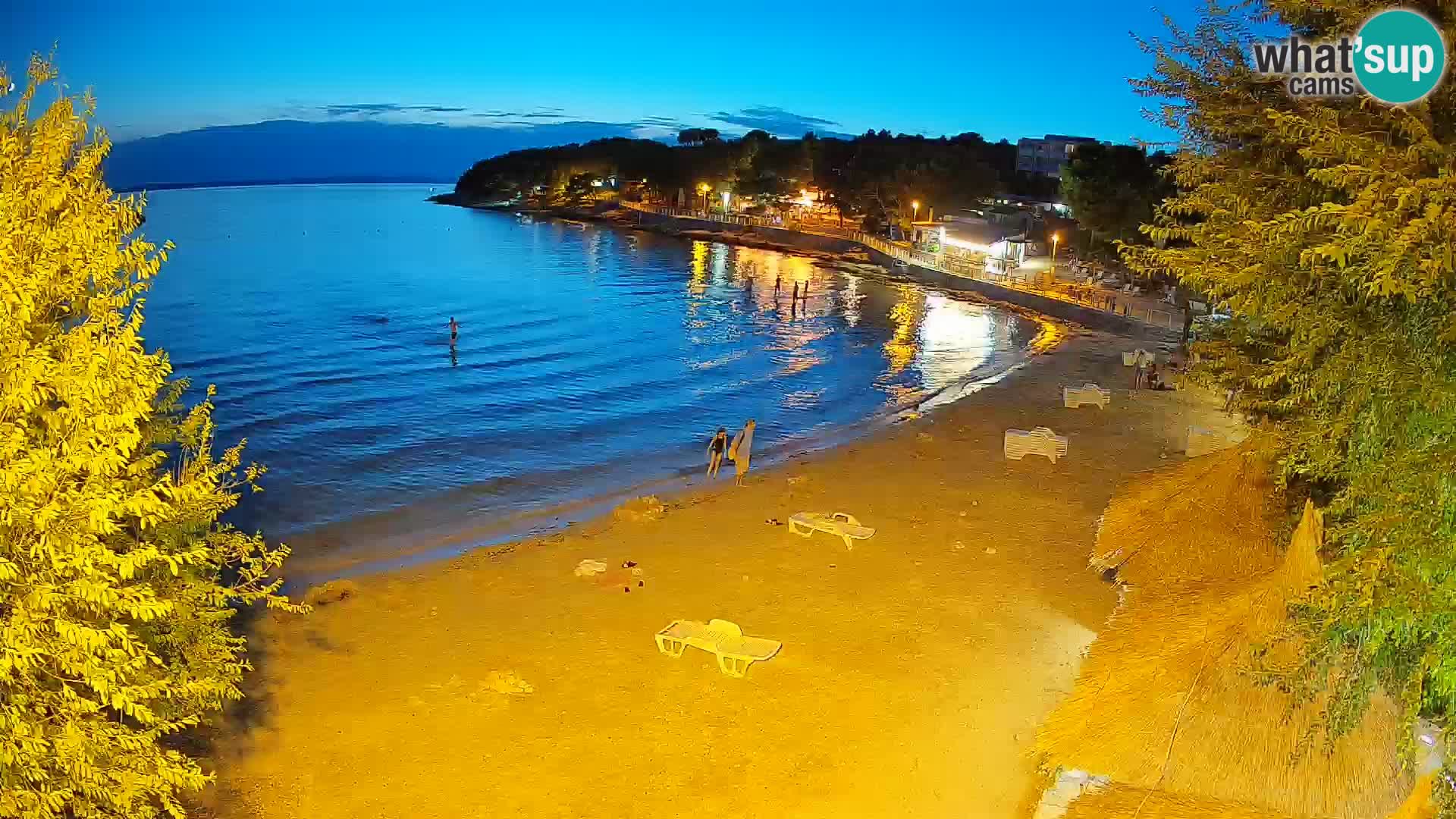 Plaža Slanica Murter – web kamera