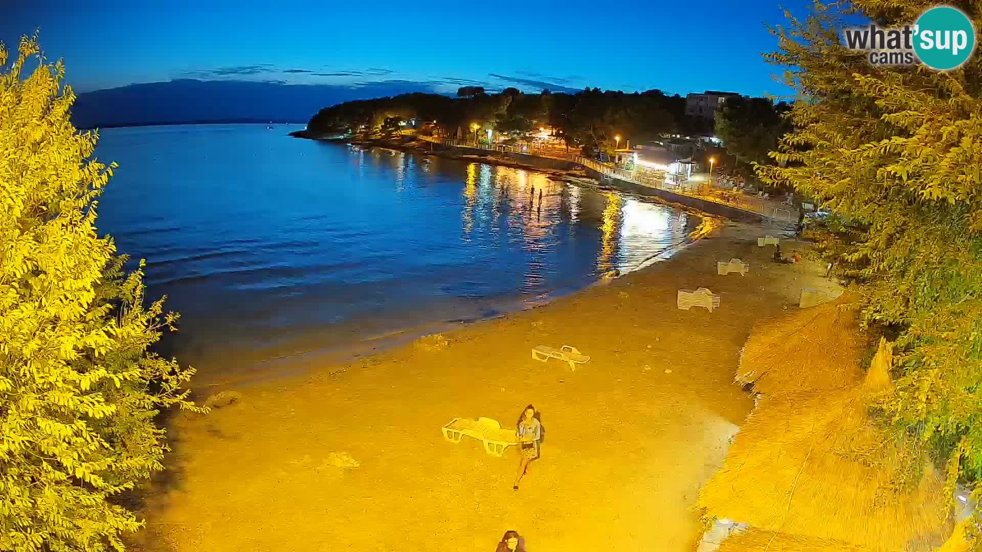 Plaža Slanica Murter – web kamera