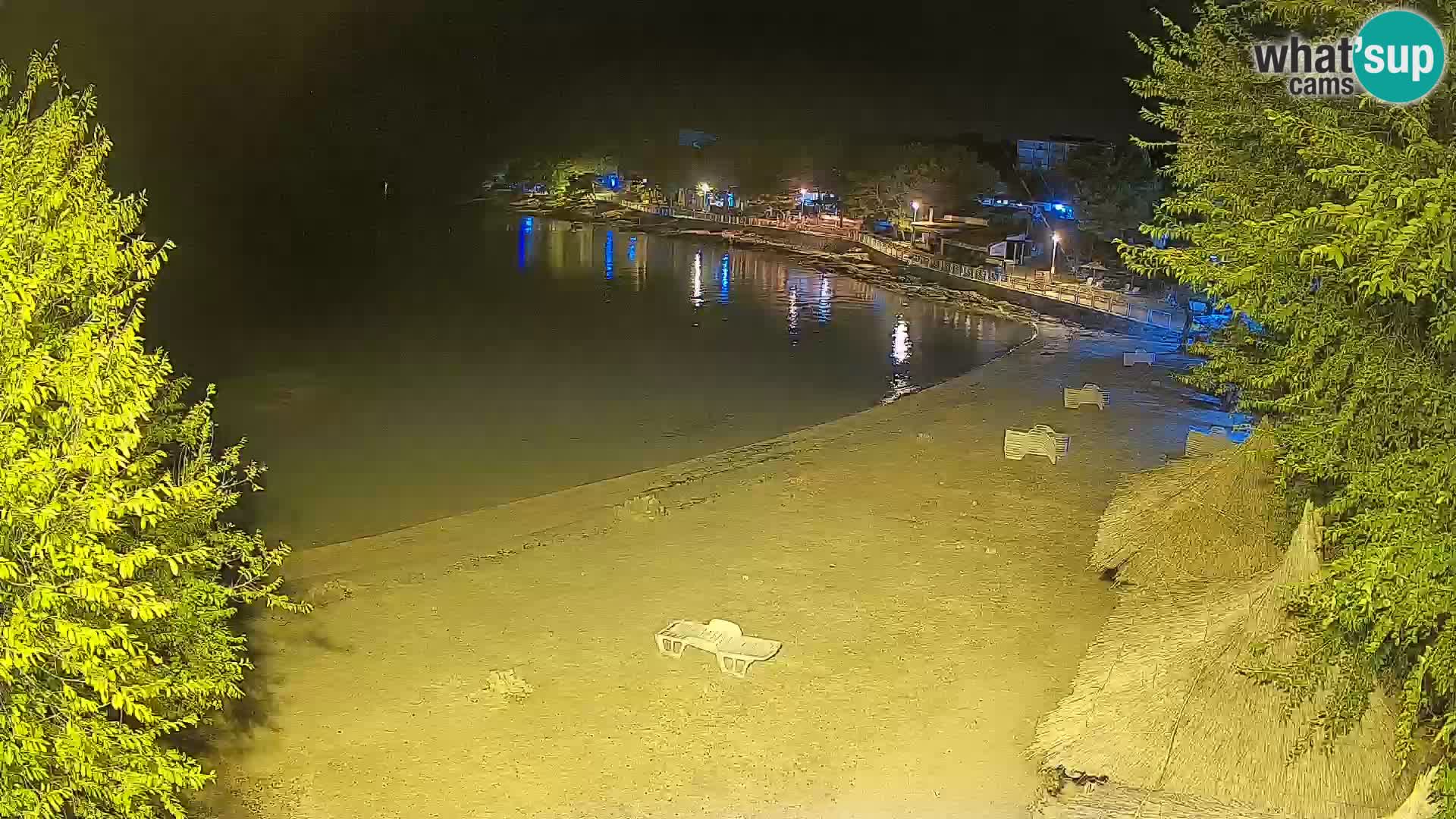 Plaža Slanica Murter – kamera v živo