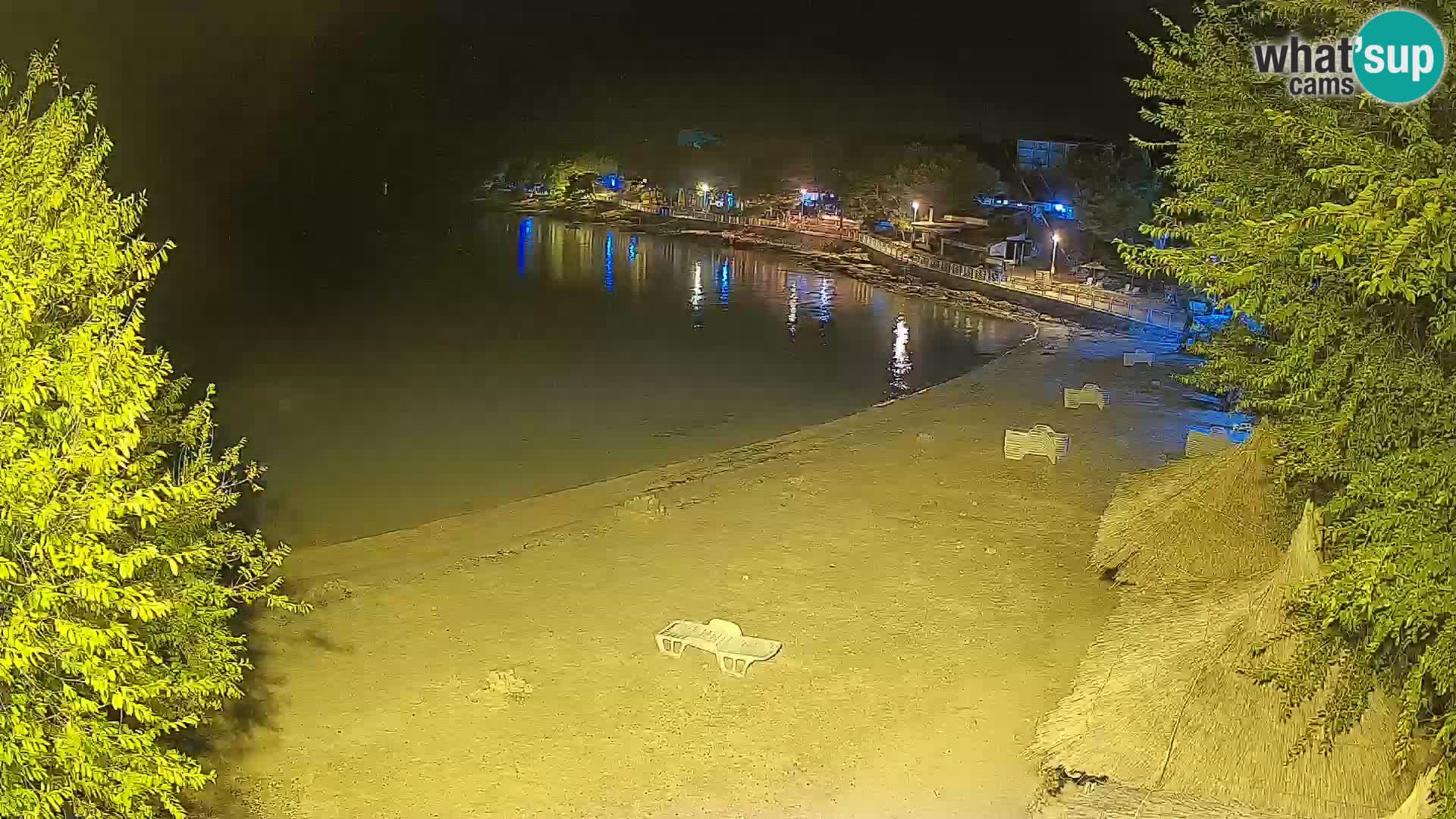 Strand Slanica Murter – webcam