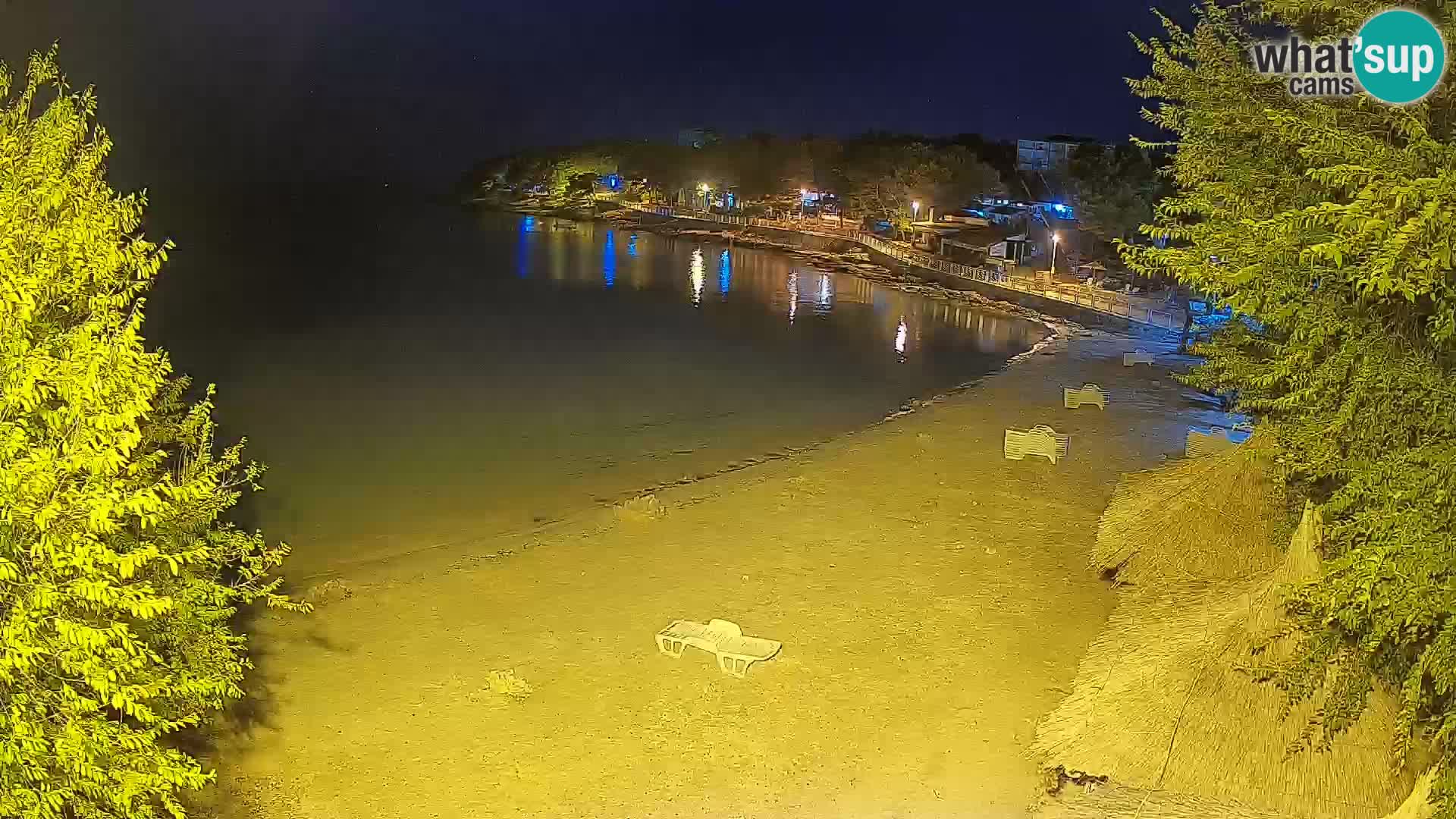 Strand Slanica Murter – webcam