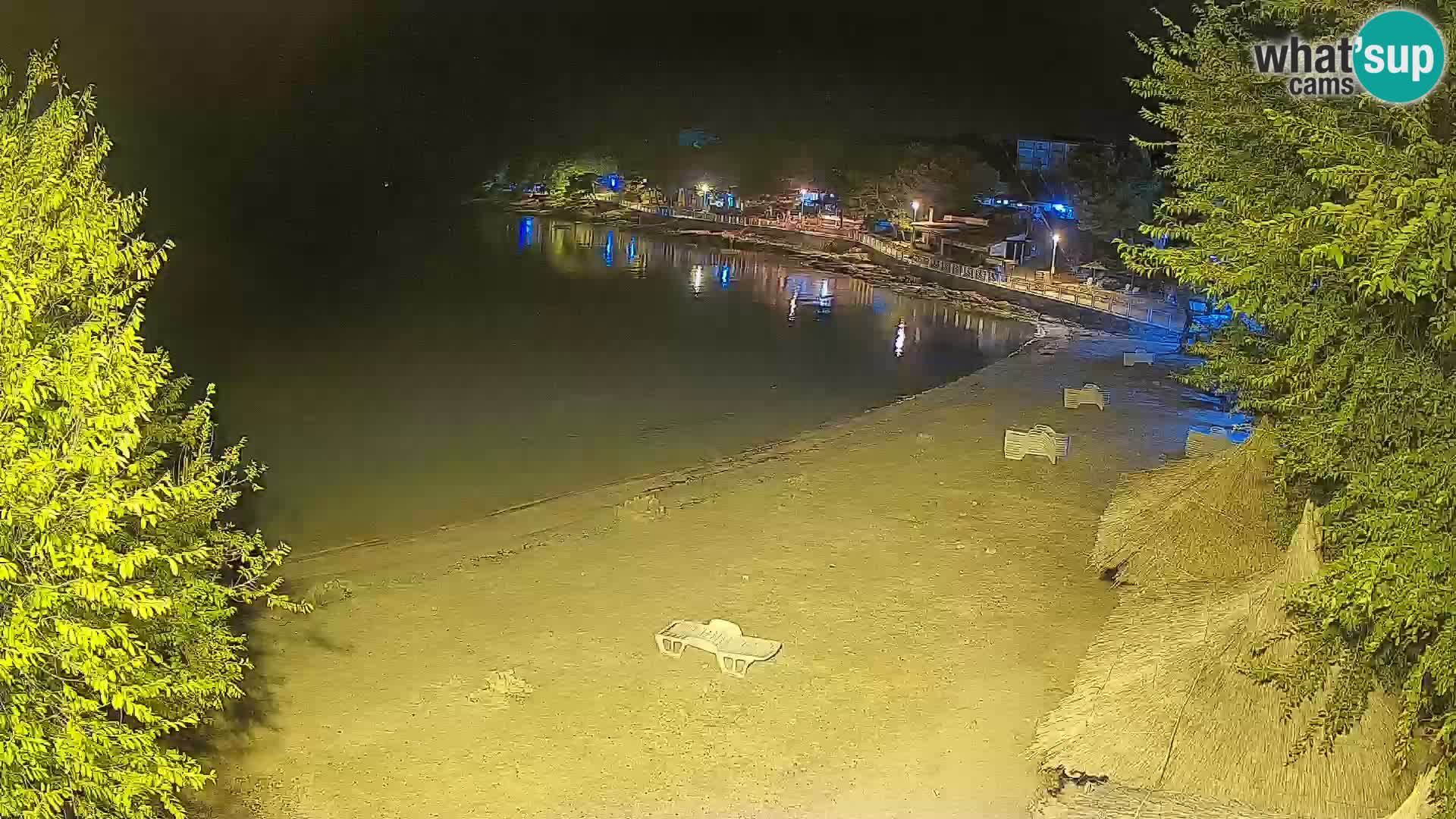 Strand Slanica Murter – webcam