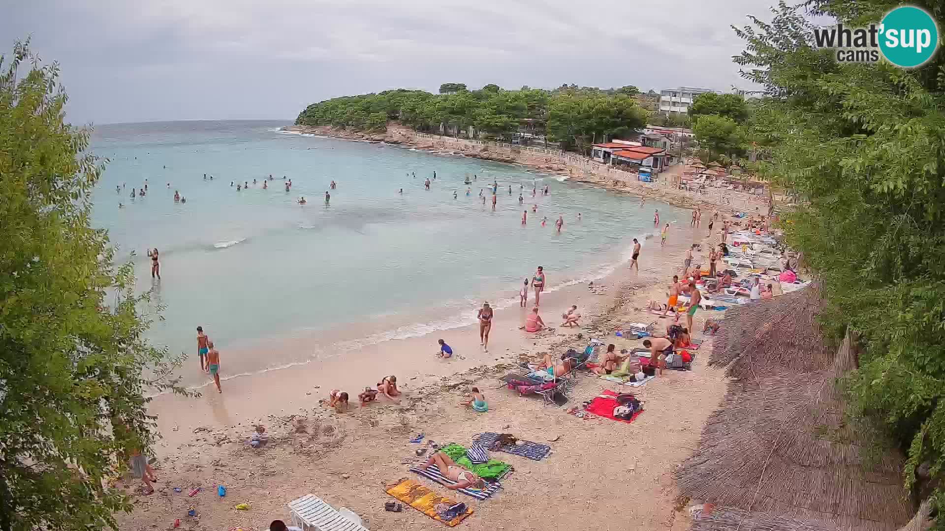 Plaža Slanica Murter – web kamera