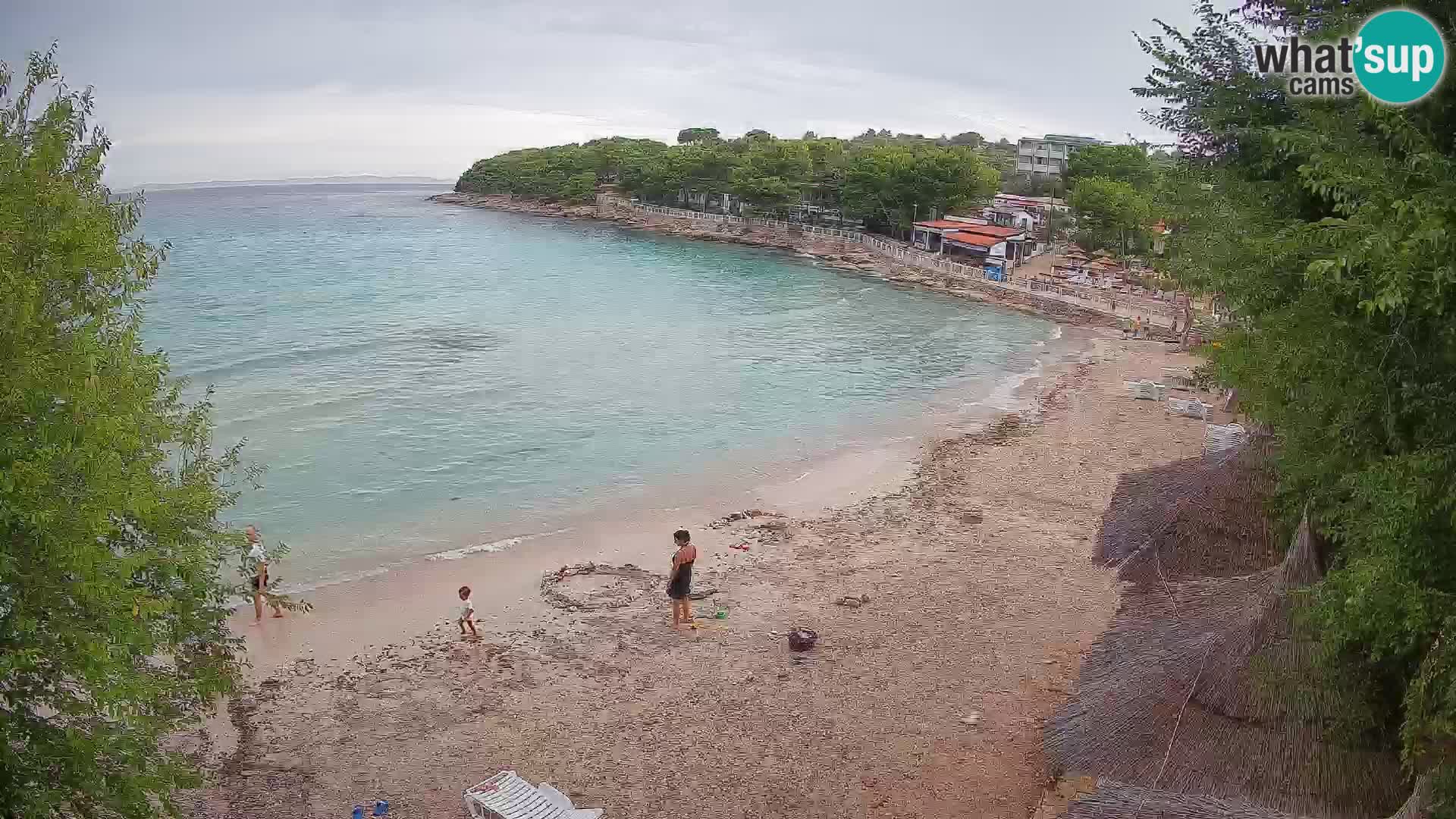 Strand Slanica Murter – webcam