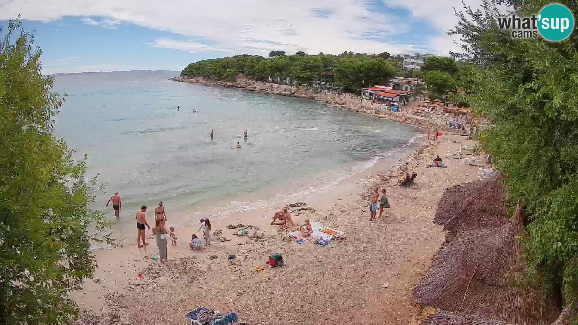 Strand Slanica Murter – webcam
