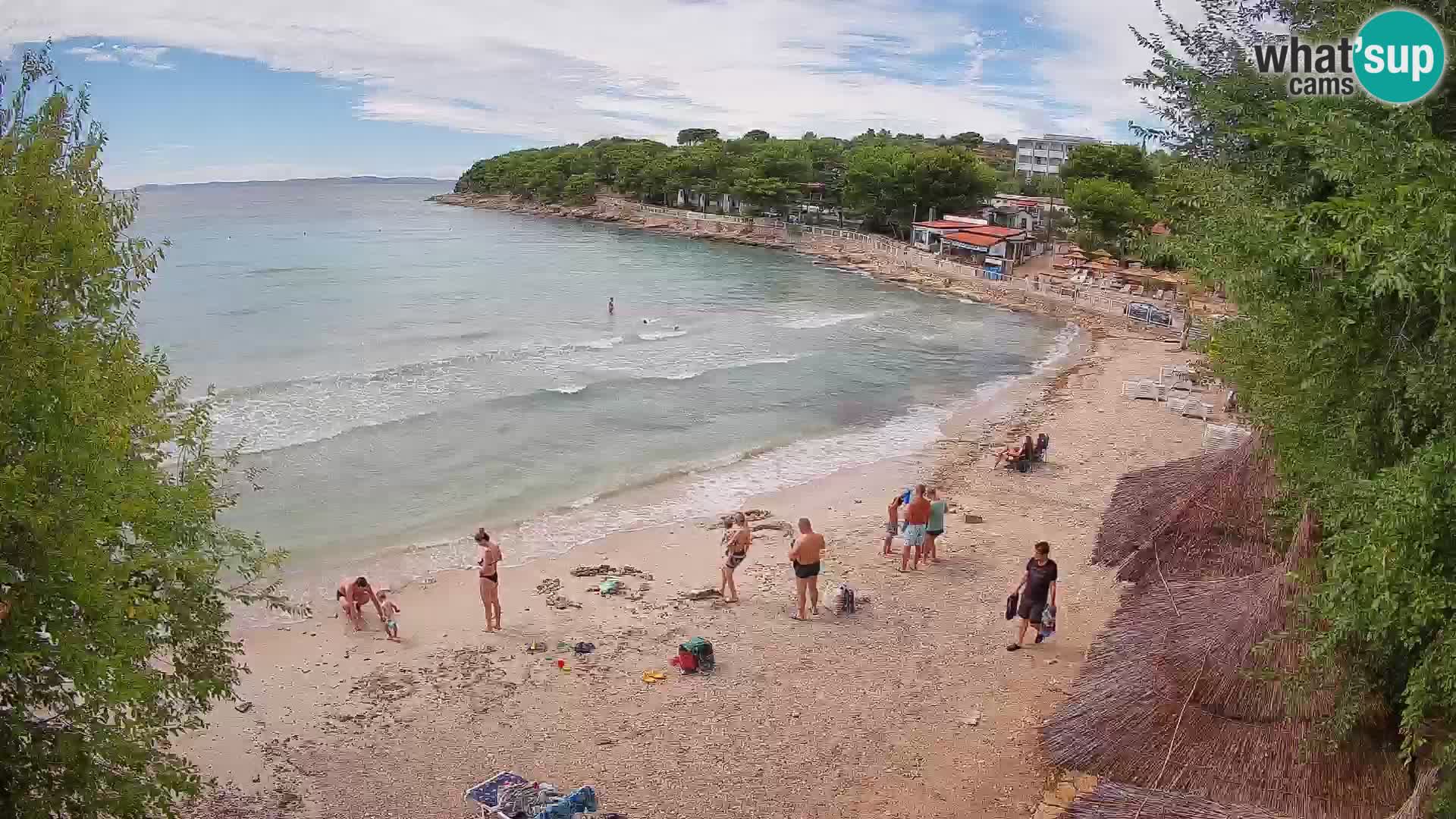 Strand Slanica Murter – webcam