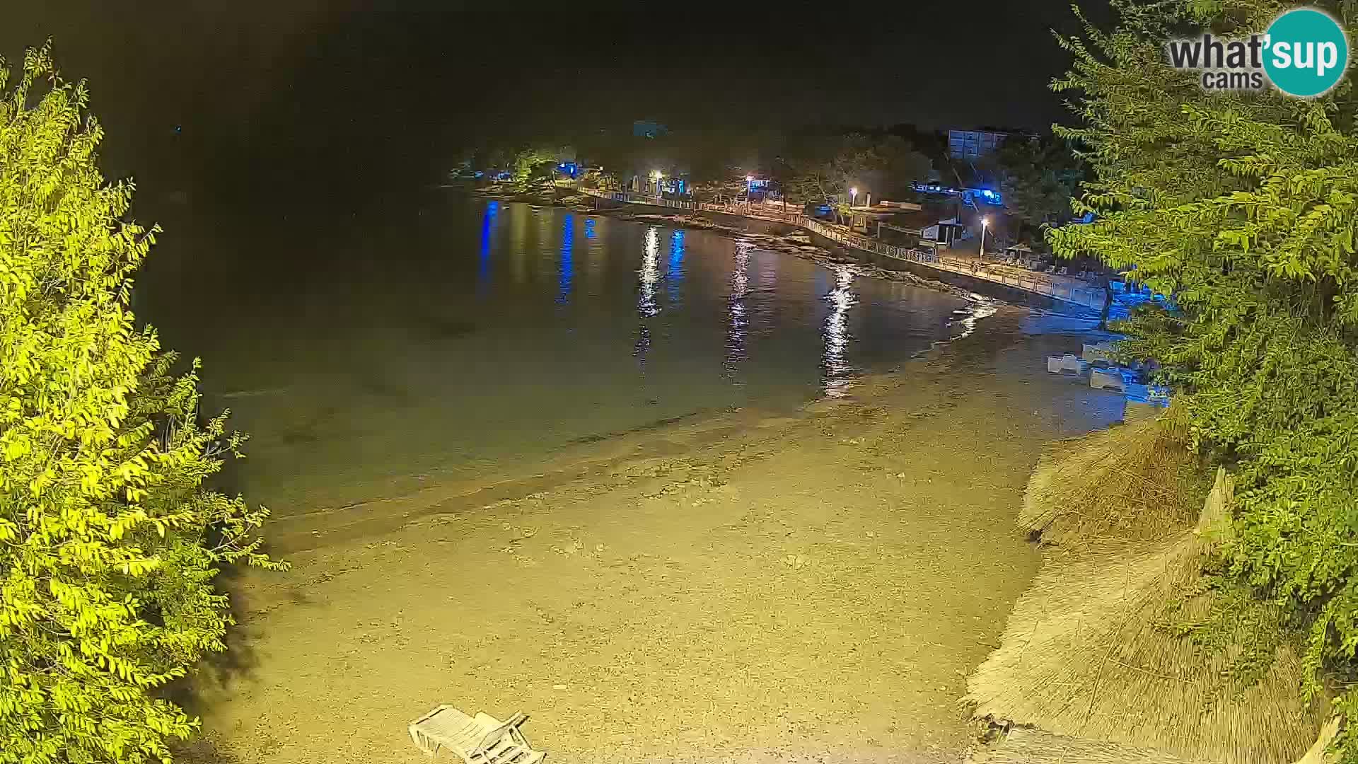 Plaža Slanica Murter – kamera v živo