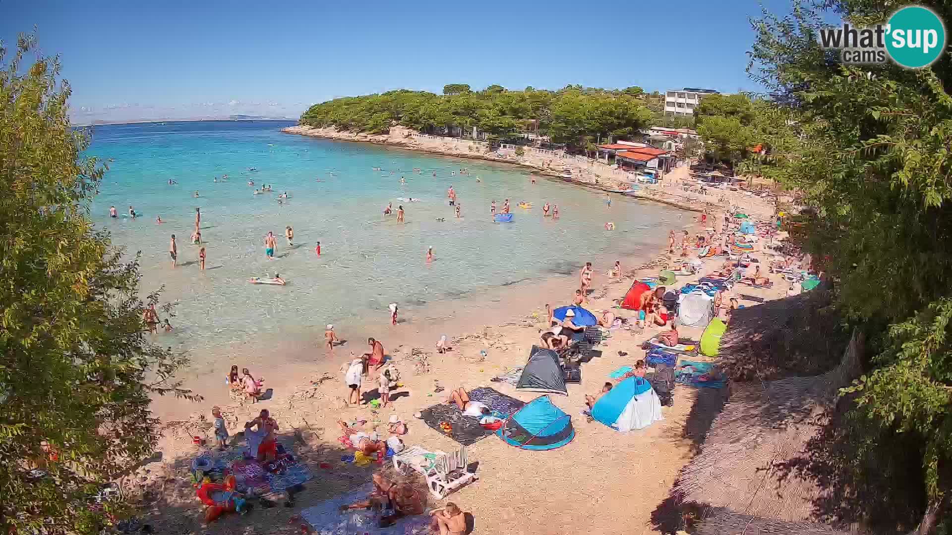 Plaža Slanica Murter – kamera v živo