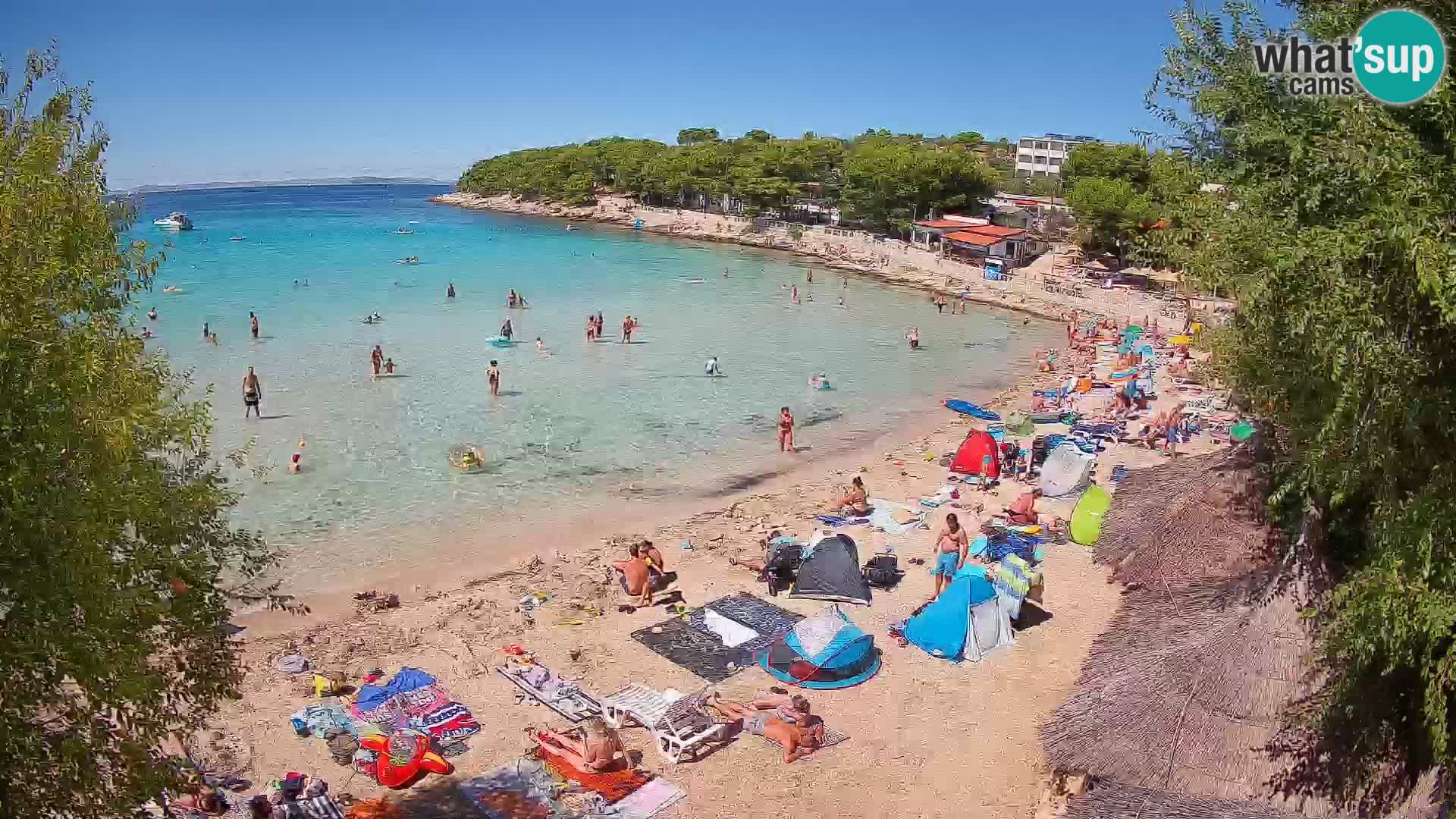 Playa Slanica Murter – camera en vivo