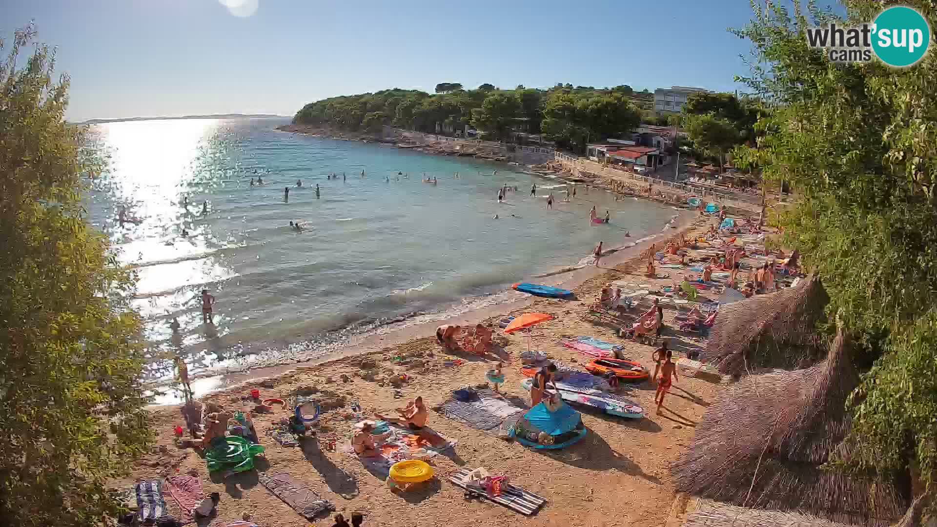 Plaža Slanica Murter – kamera v živo