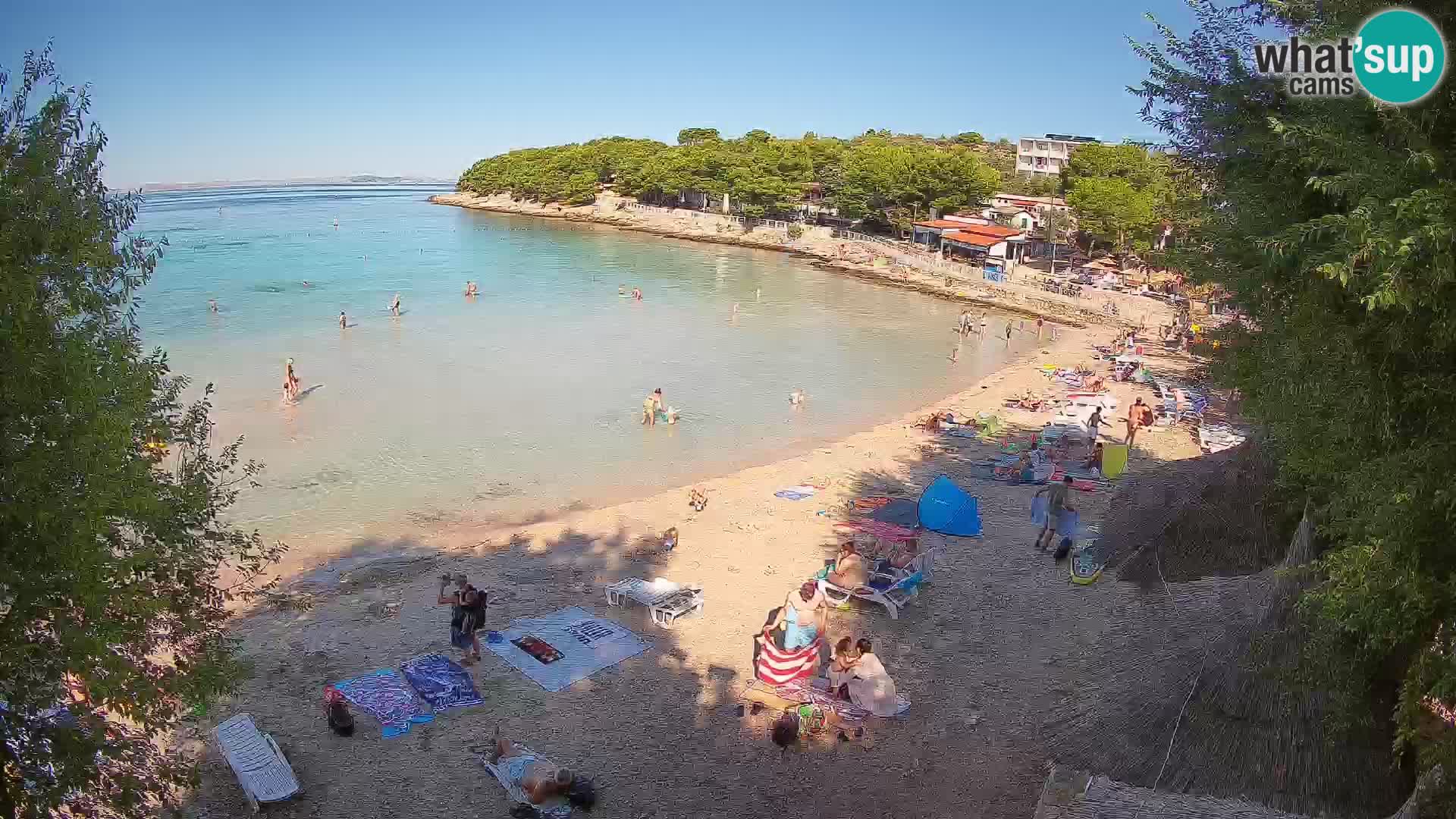 Plaža Slanica Murter – kamera v živo