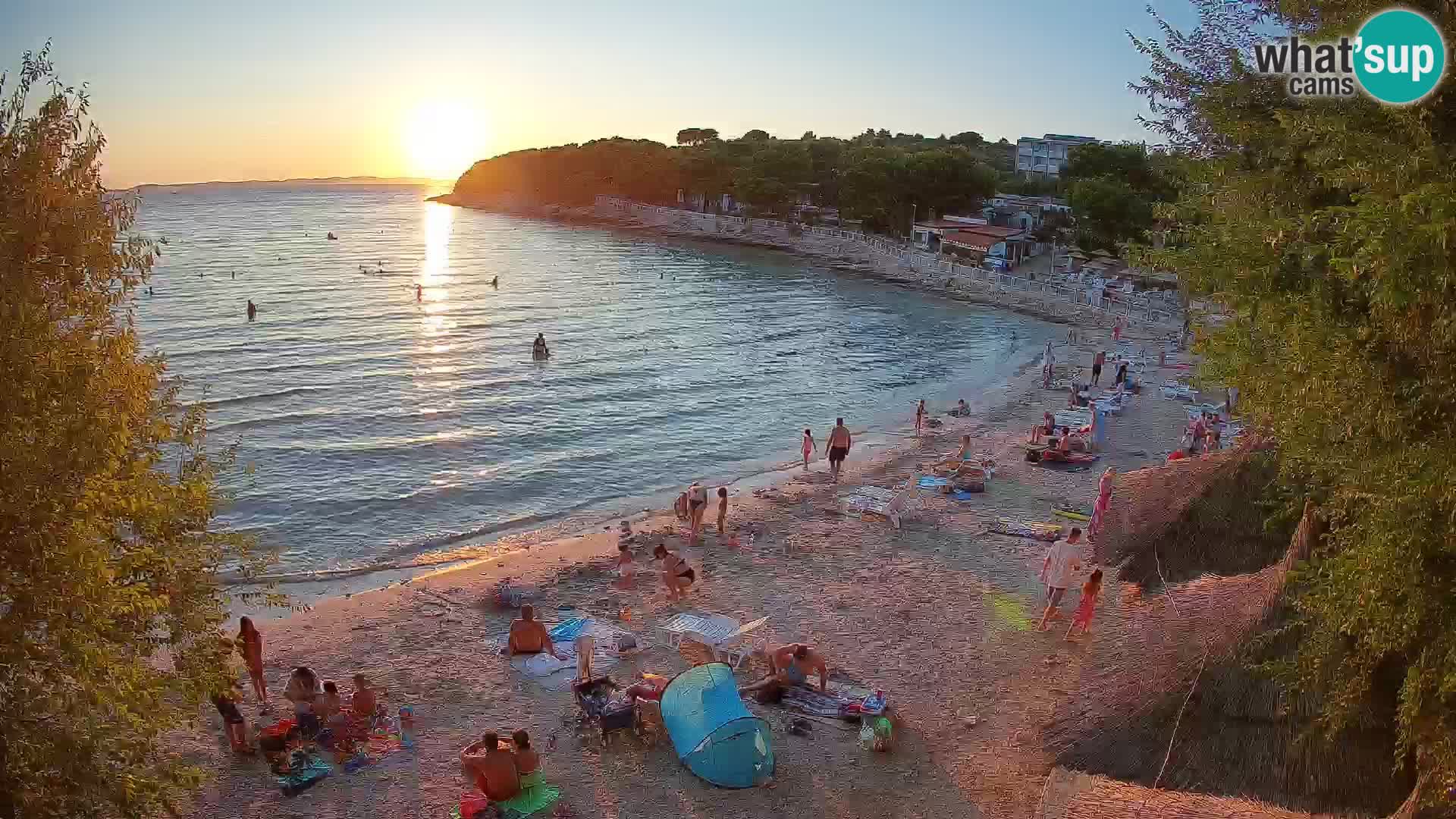 Plaža Slanica Murter – web kamera