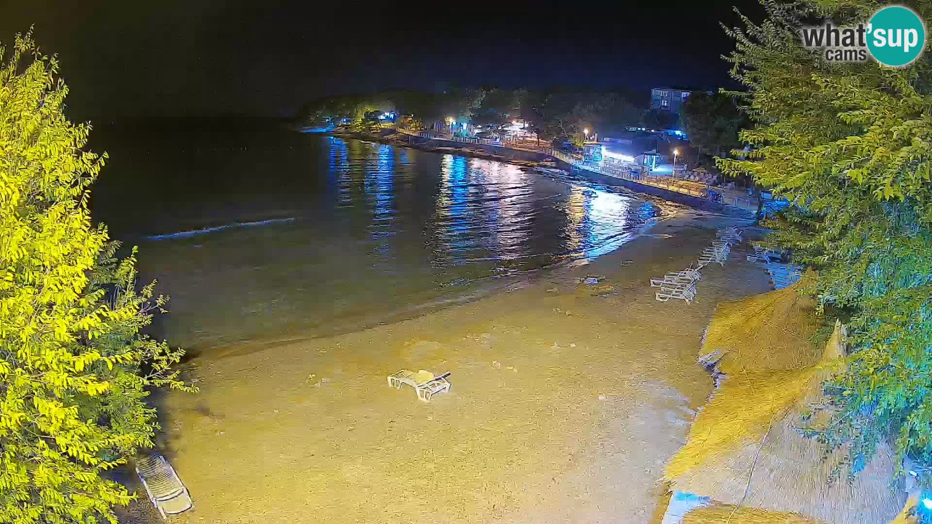 Strand Slanica Murter – webcam