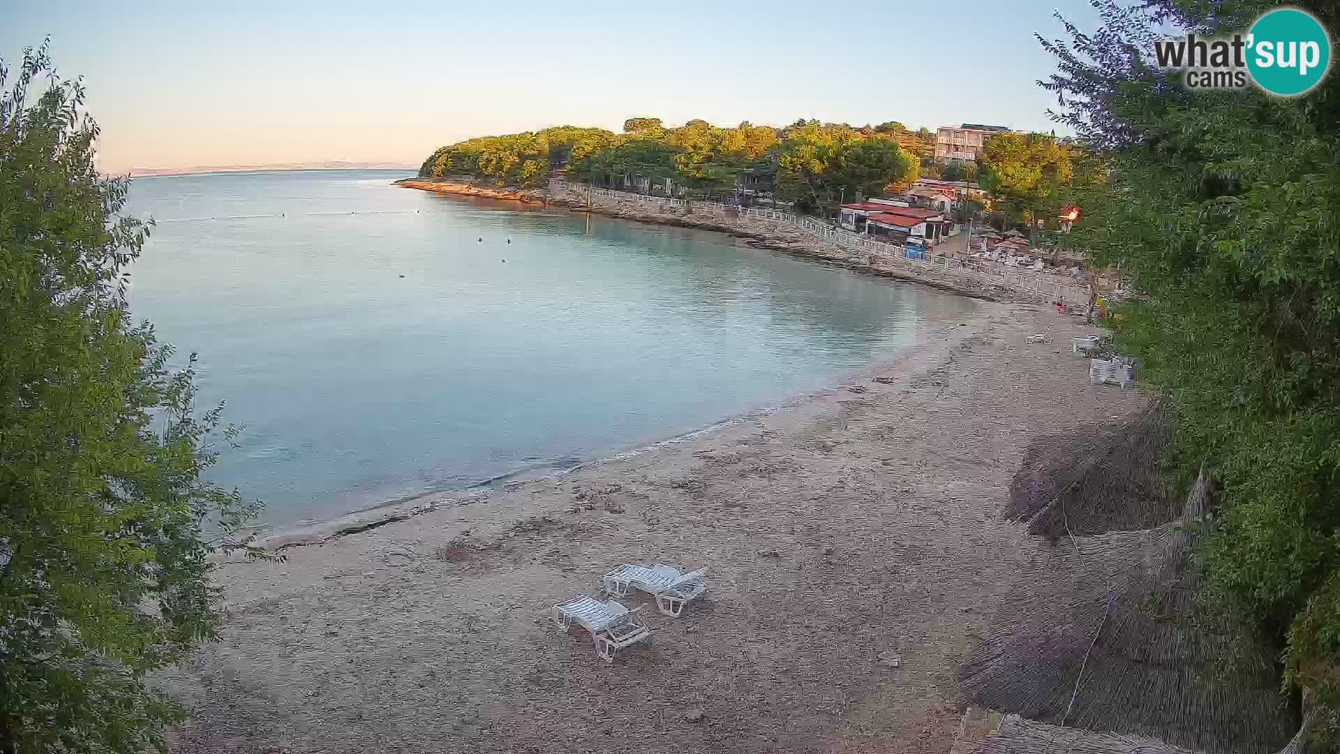 Plaža Slanica Murter – web kamera