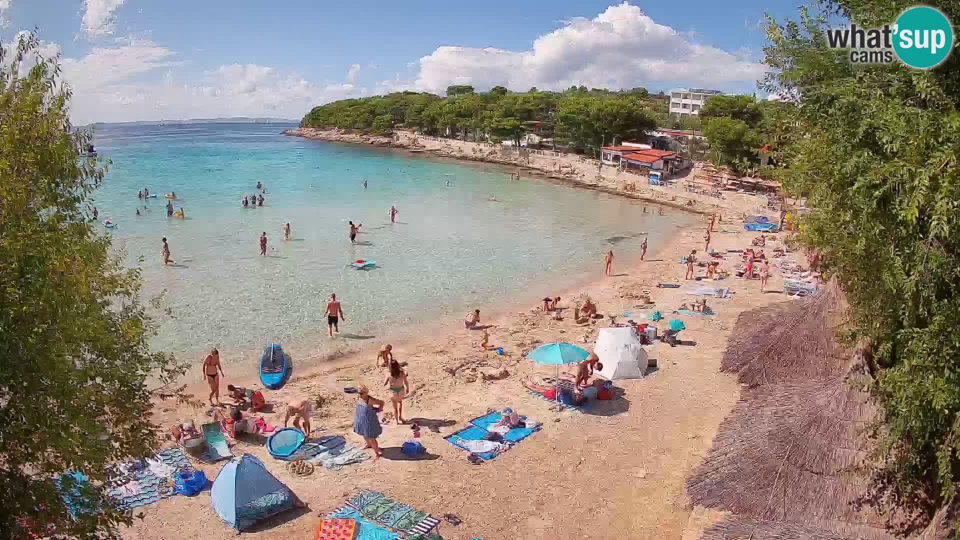 Plaža Slanica Murter – web kamera