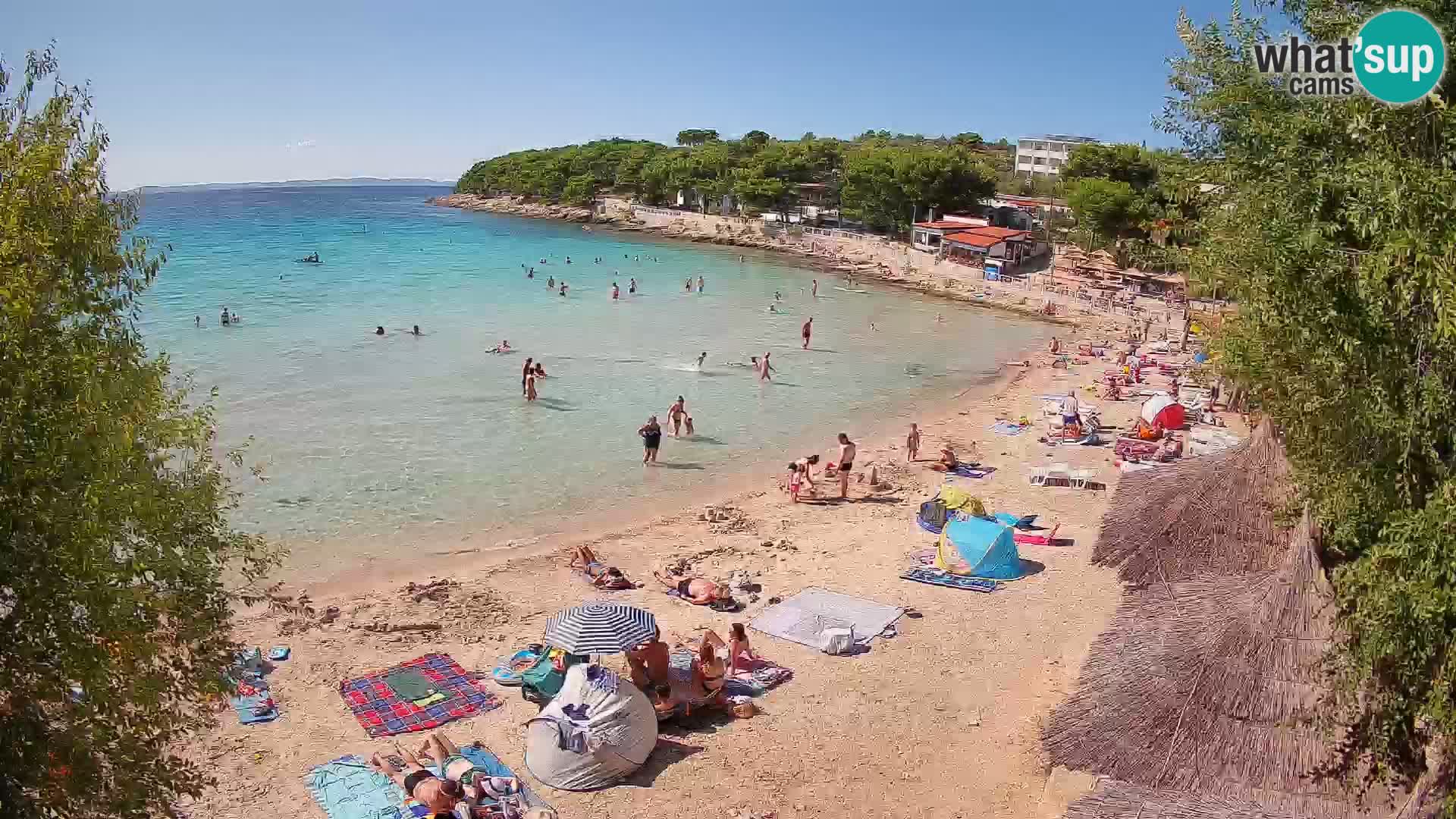 Plaža Slanica Murter – web kamera