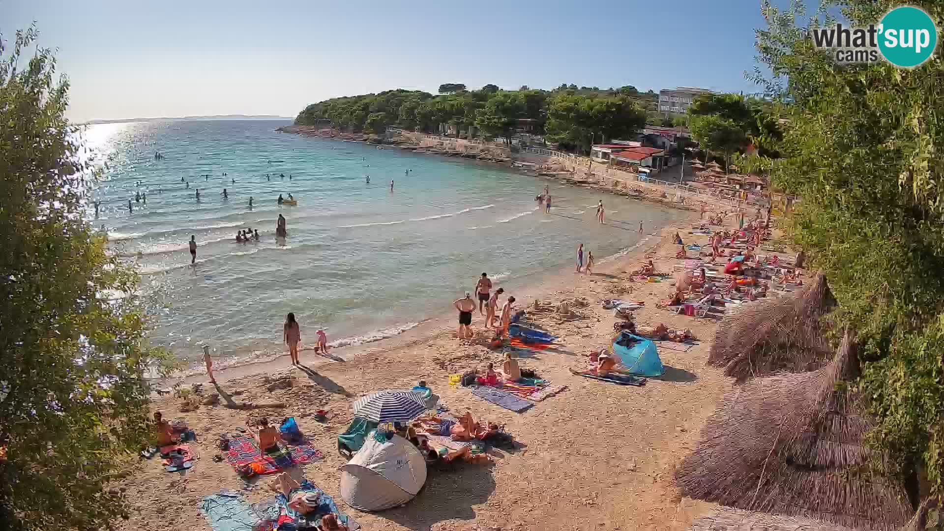 Plaža Slanica Murter – web kamera