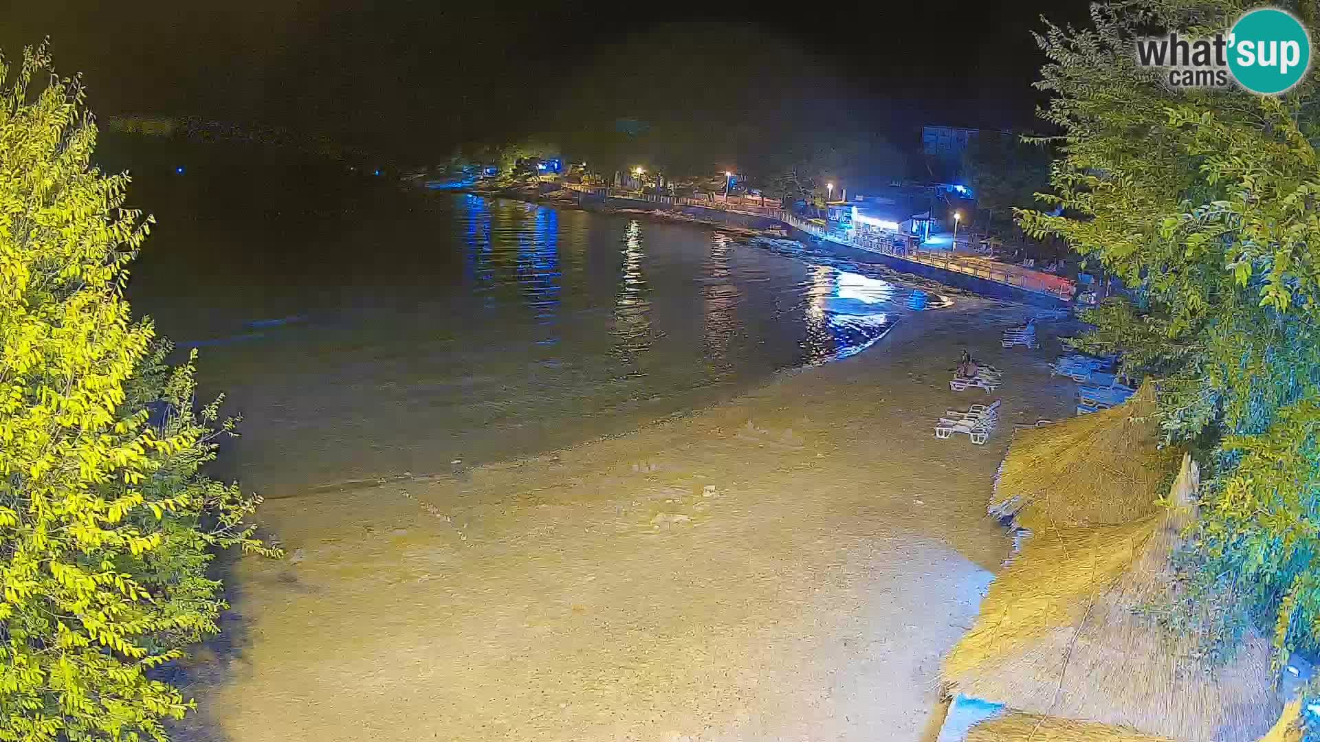 Strand Slanica Murter – webcam