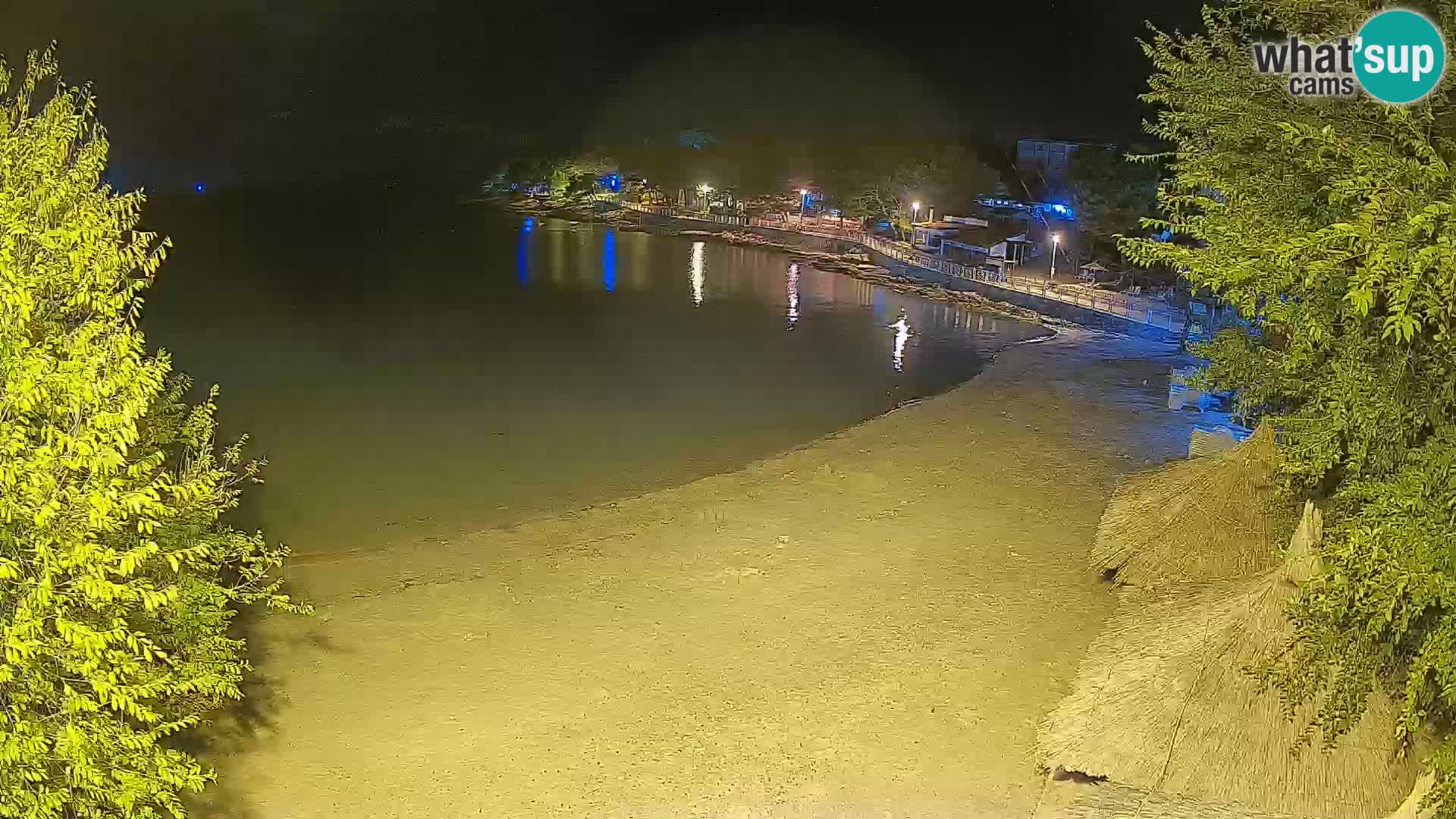 Strand Slanica Murter – webcam