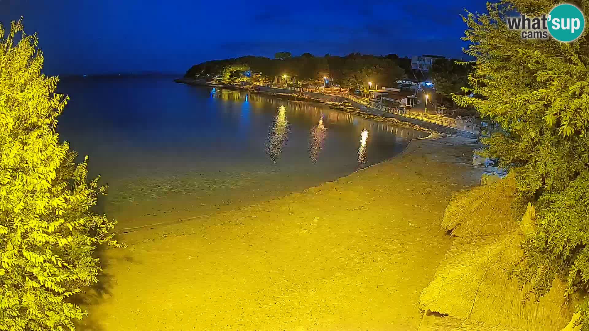 Plaža Slanica Murter – kamera v živo