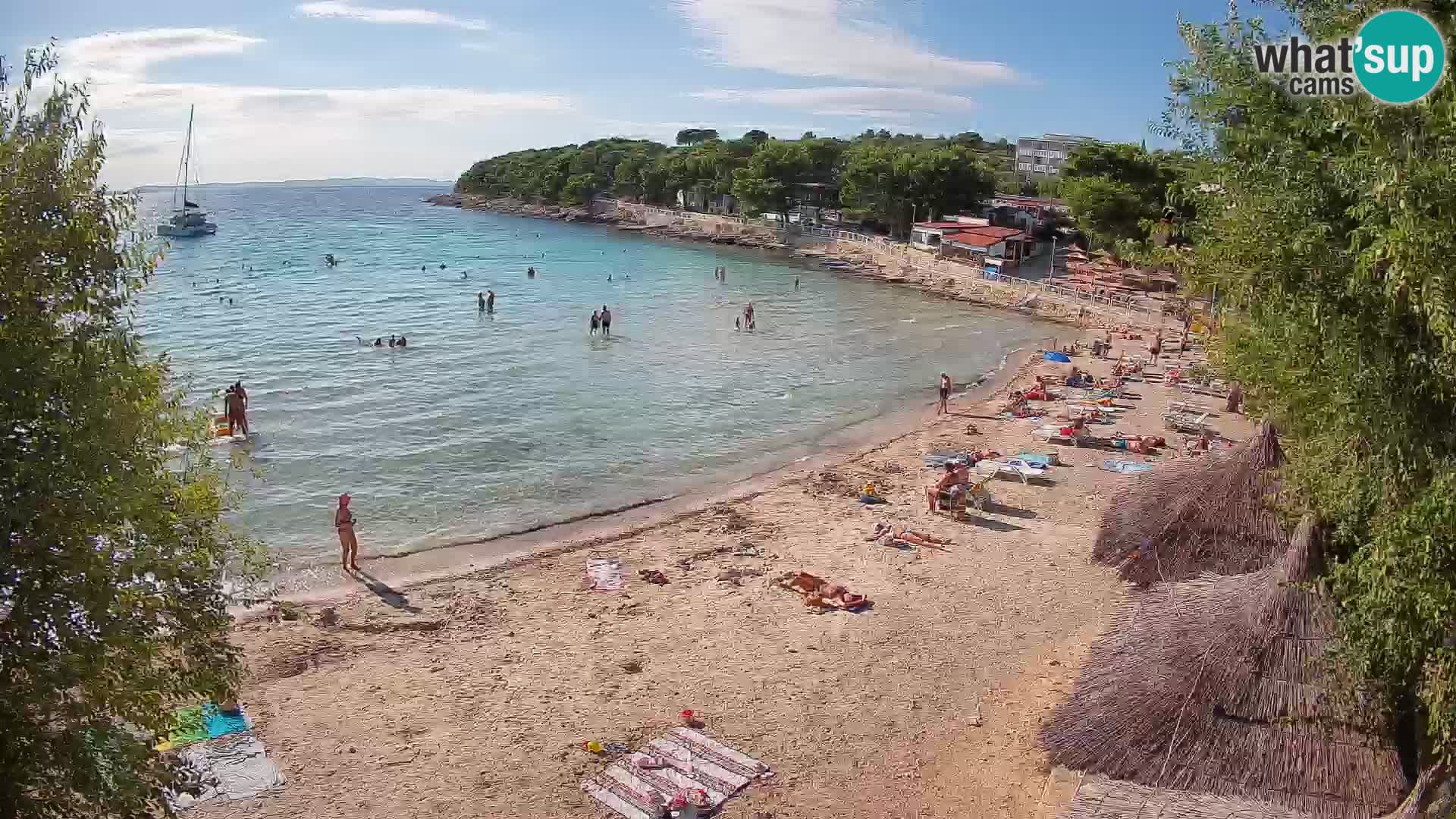Playa Slanica Murter – camera en vivo