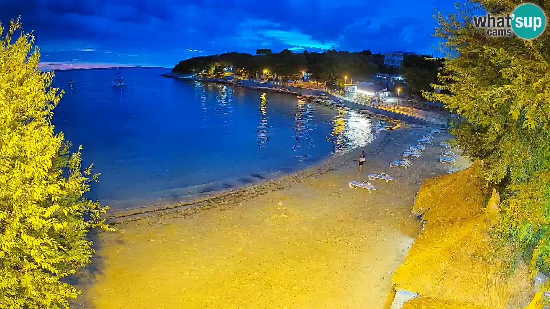 Plaža Slanica Murter – kamera v živo