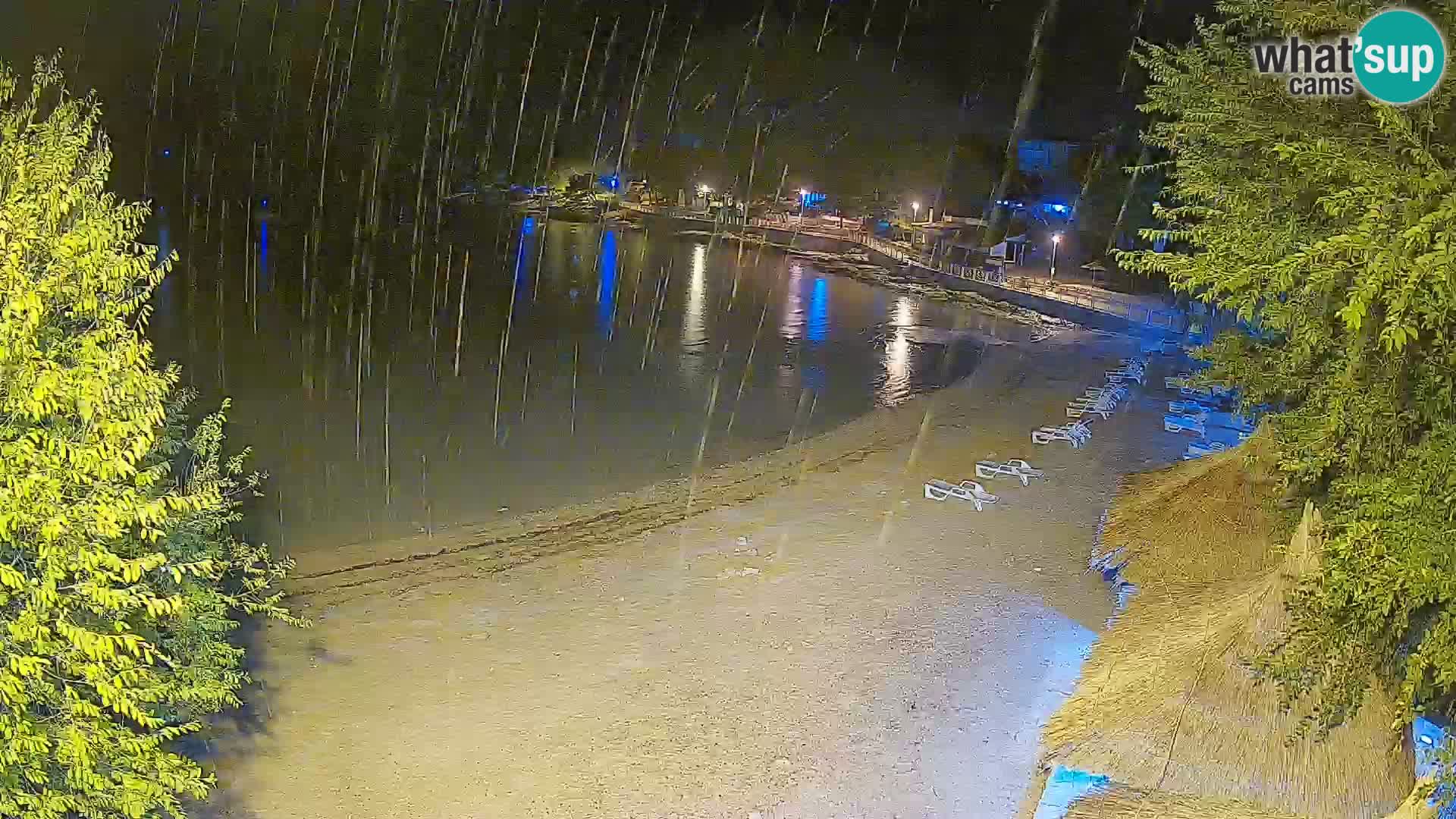 Strand Slanica Murter – webcam