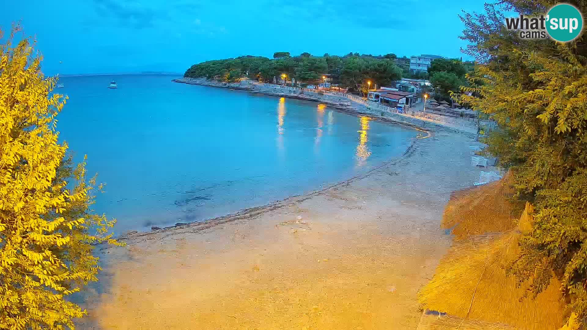 Plaža Slanica Murter – web kamera