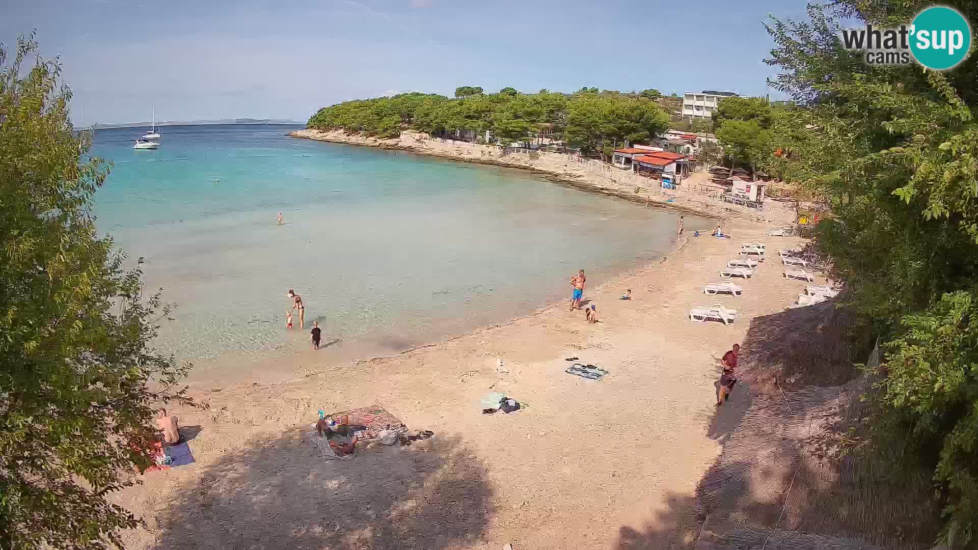 Beach Slanica Murter – Live Cam