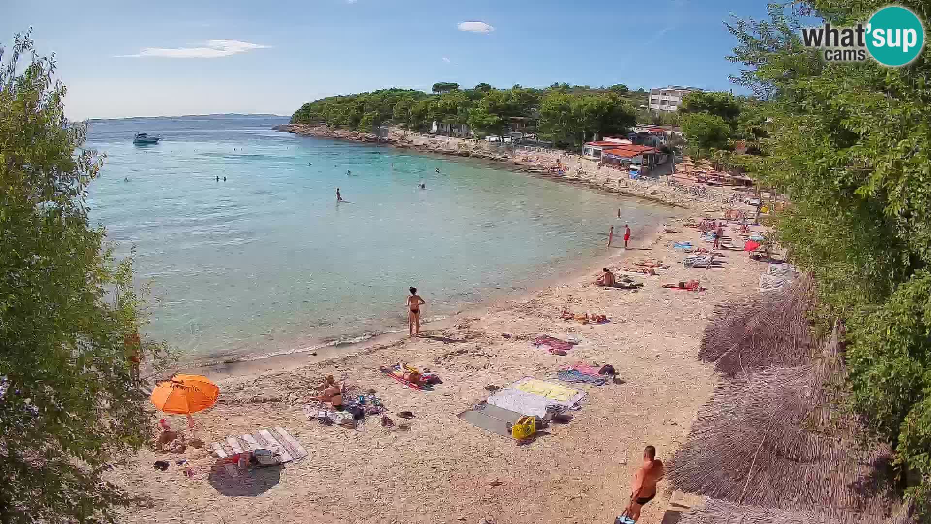 Playa Slanica Murter – camera en vivo