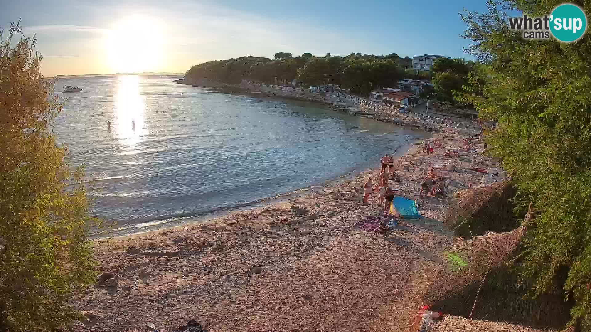 Strand Slanica Murter – webcam