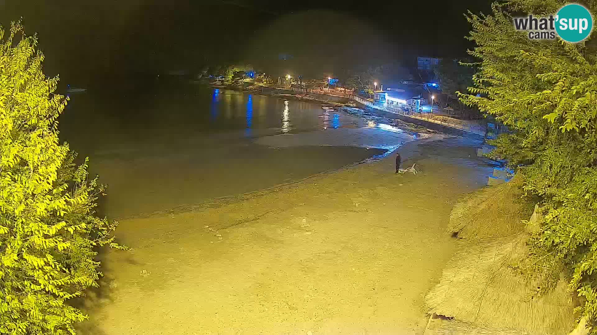 Strand Slanica Murter – webcam
