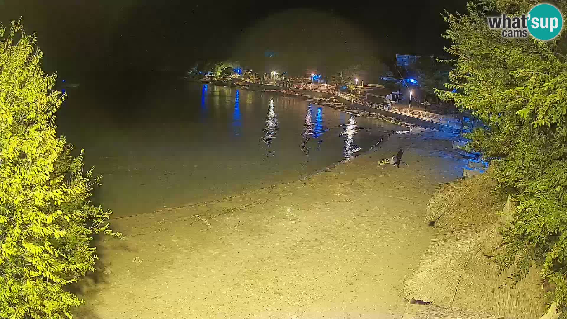 Plaža Slanica Murter – web kamera
