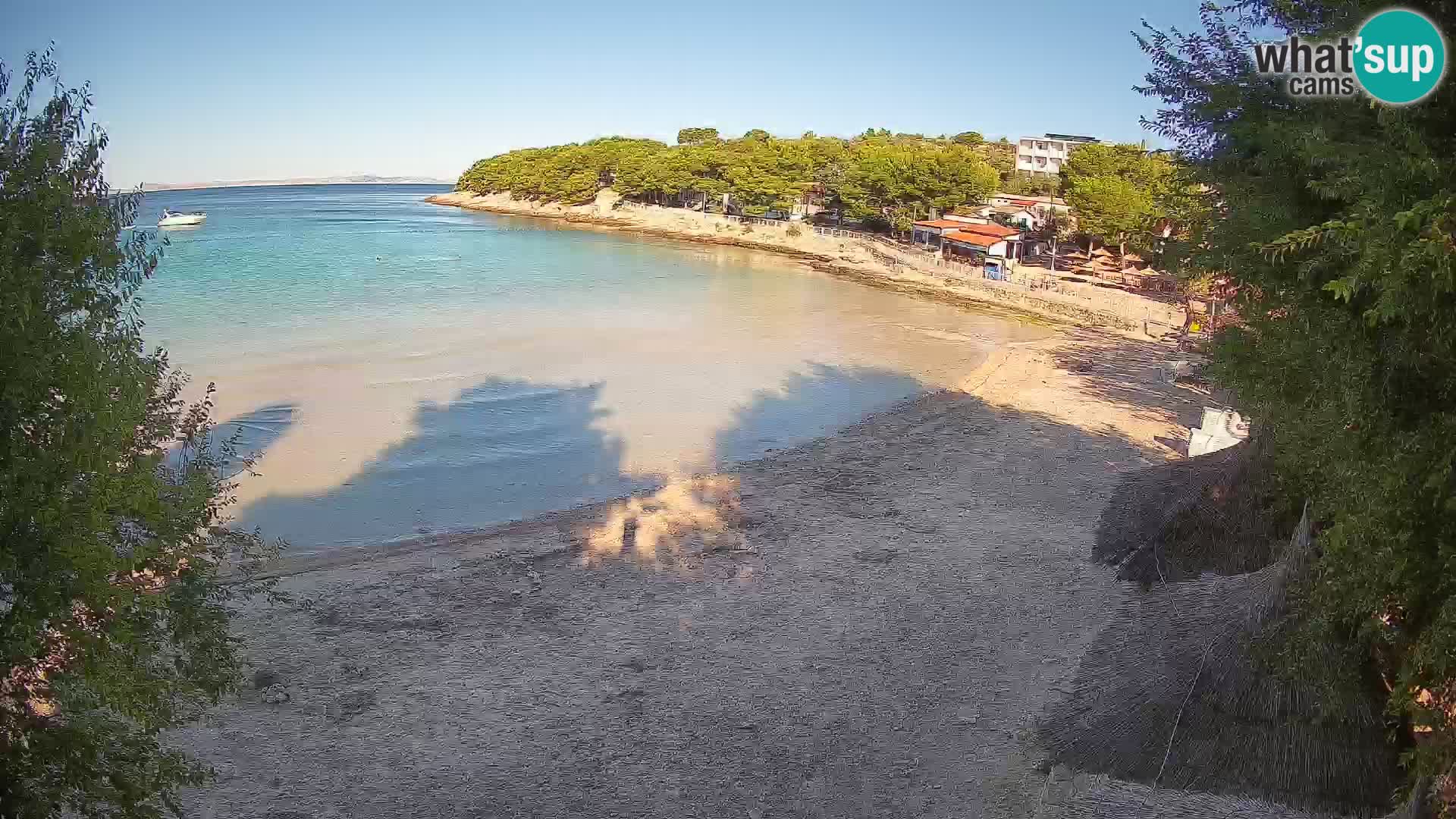 Plaža Slanica Murter – web kamera