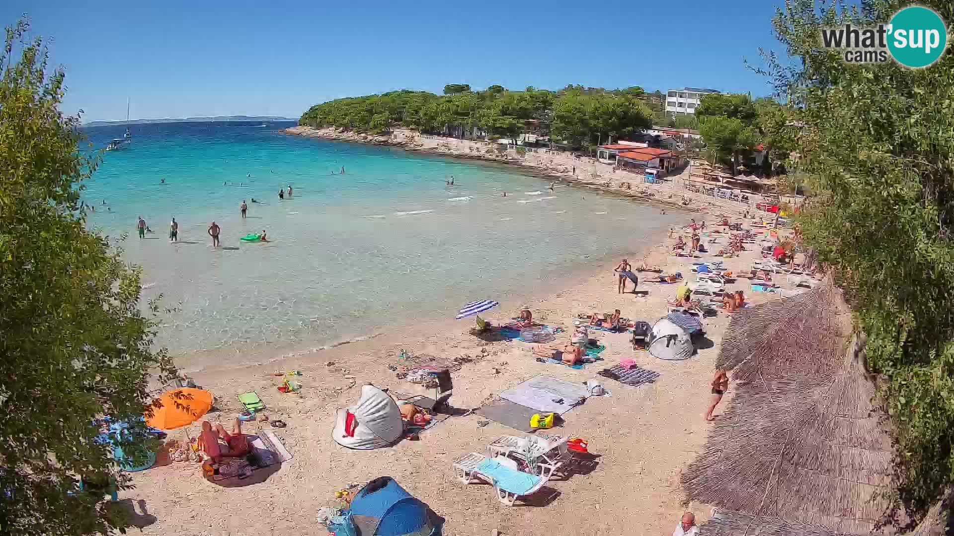 Beach Slanica Murter – Live Cam