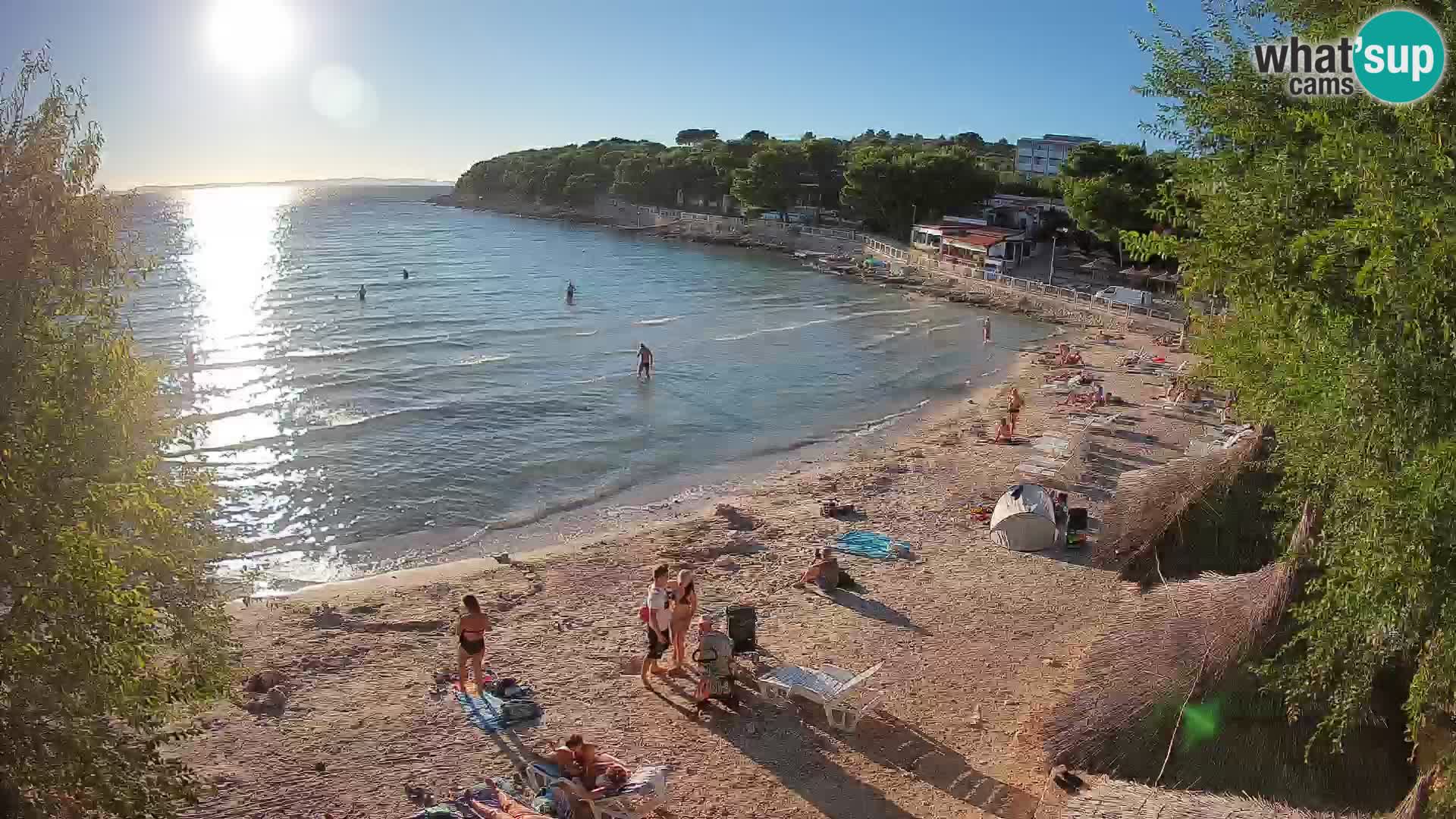Plaža Slanica Murter – kamera v živo