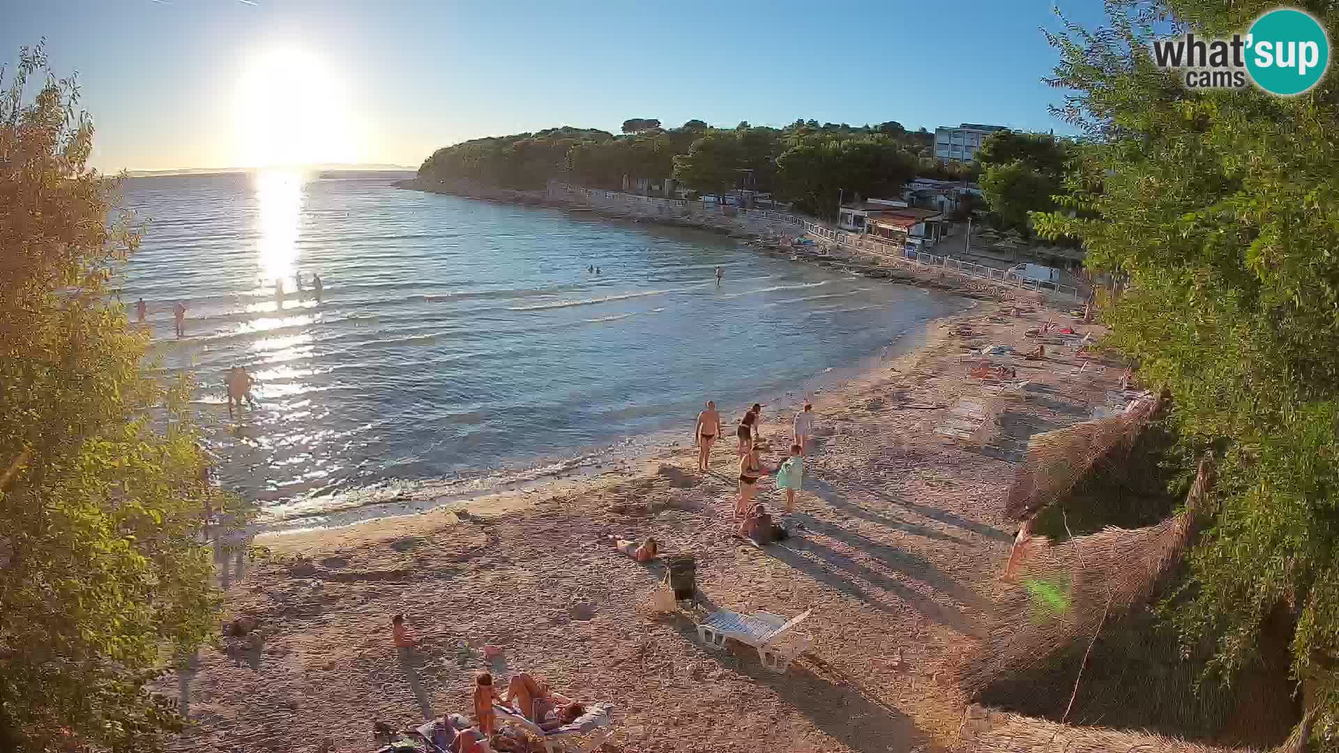 Plaža Slanica Murter – web kamera