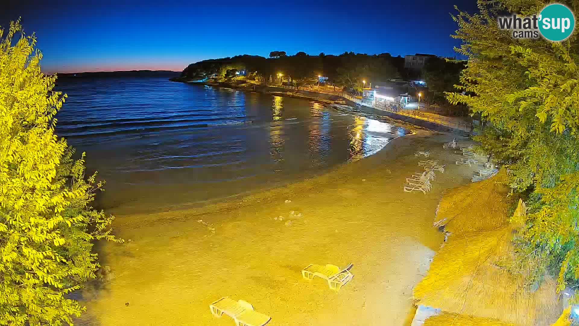 Plaža Slanica Murter – web kamera