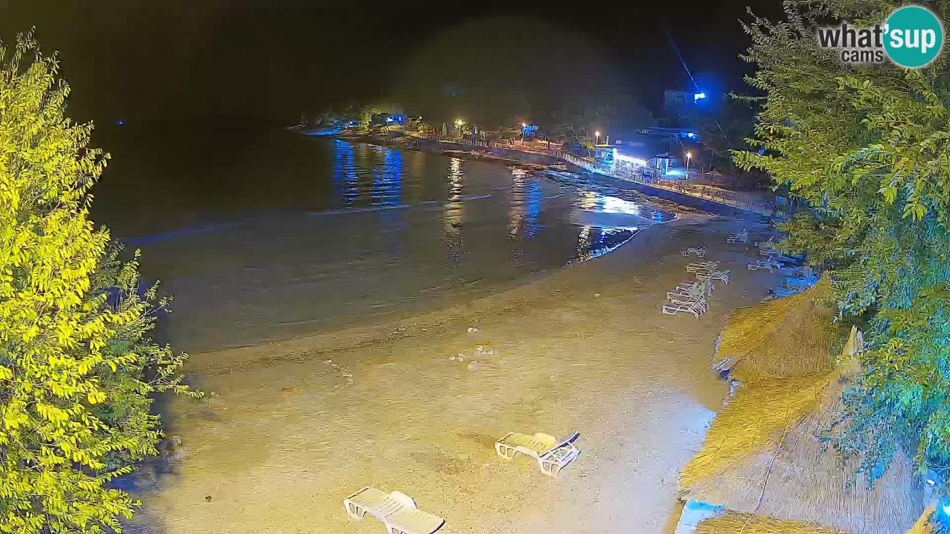 Plaža Slanica Murter – web kamera
