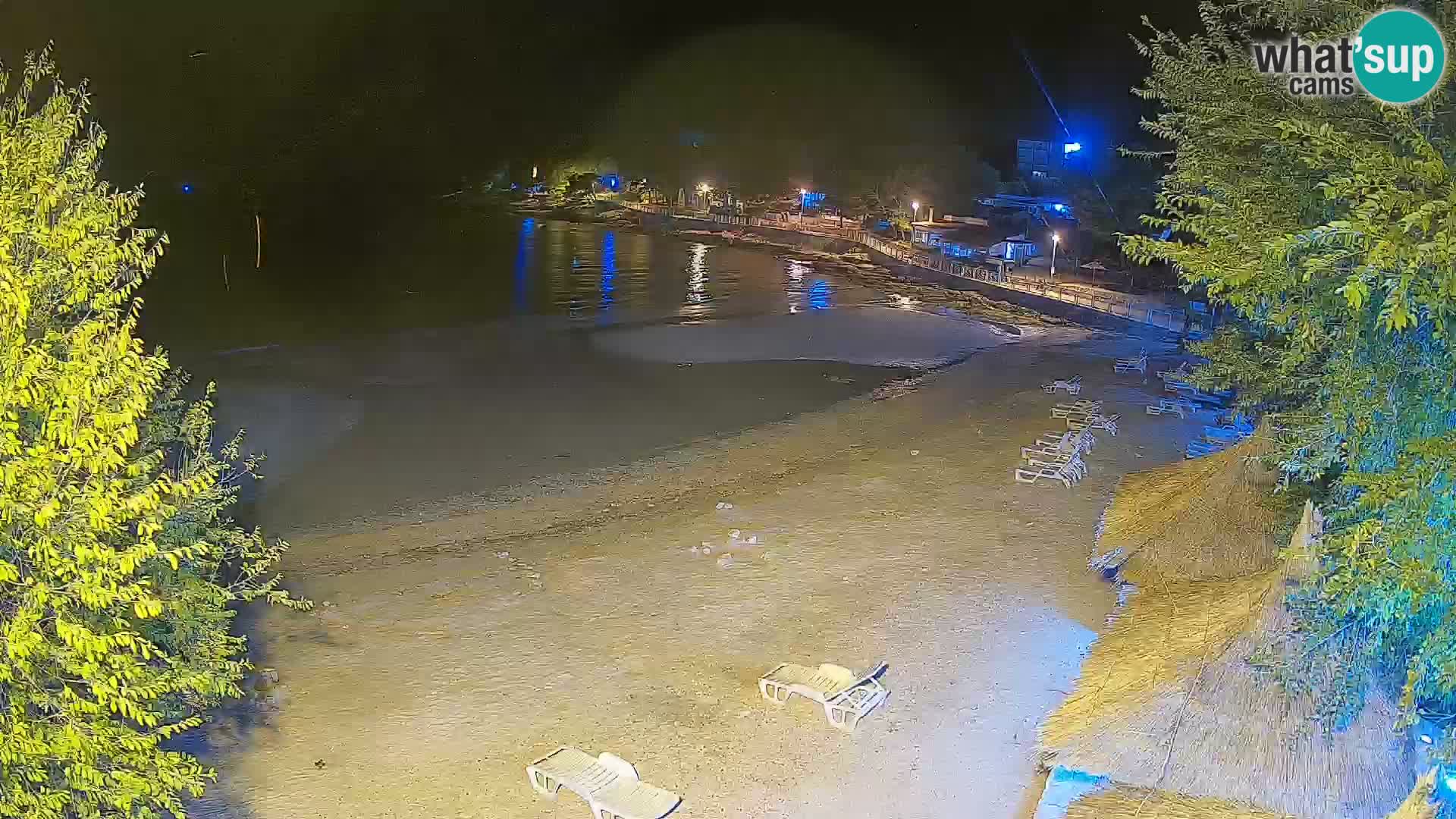 Strand Slanica Murter – webcam