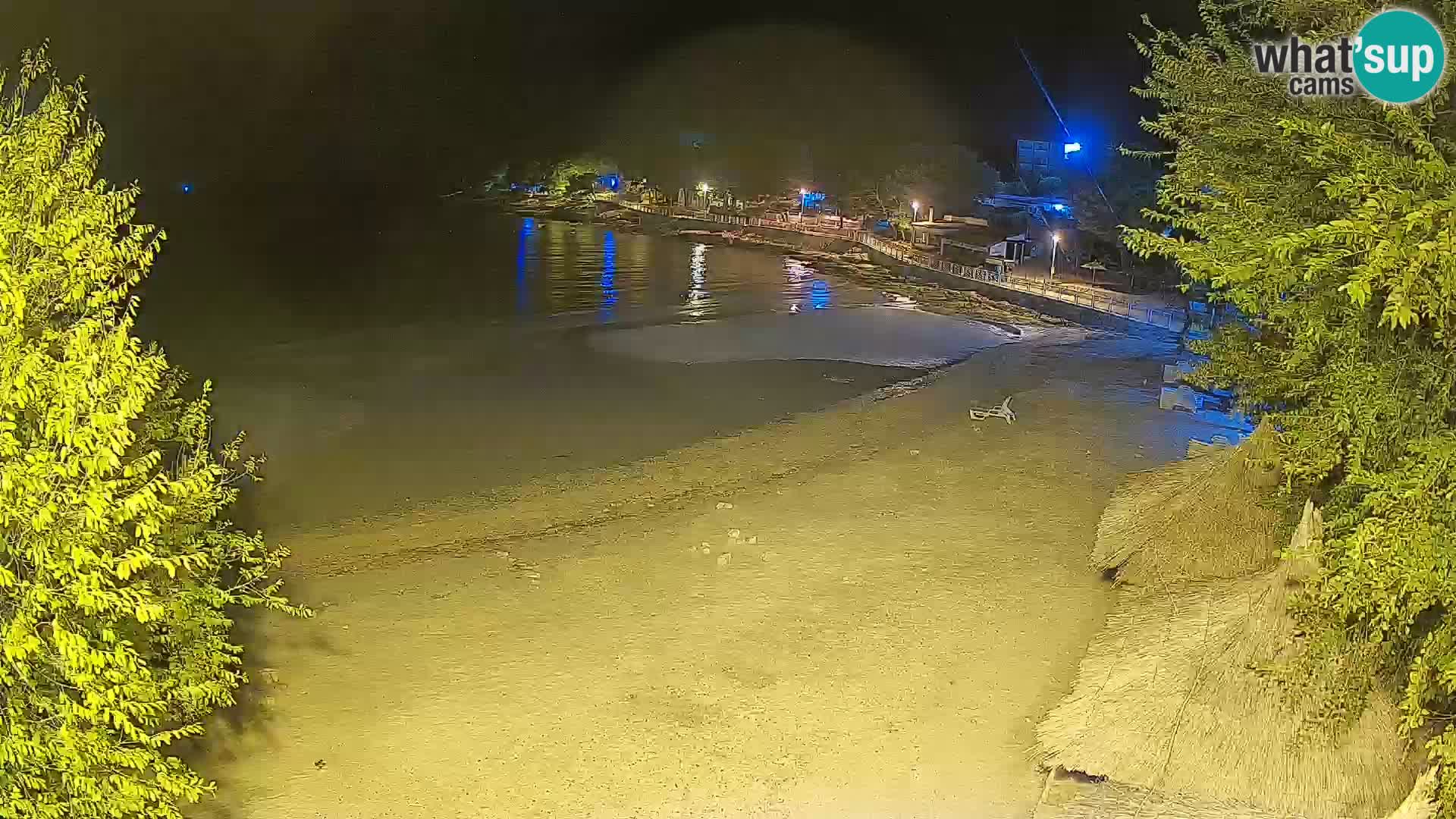 Plaža Slanica Murter – web kamera