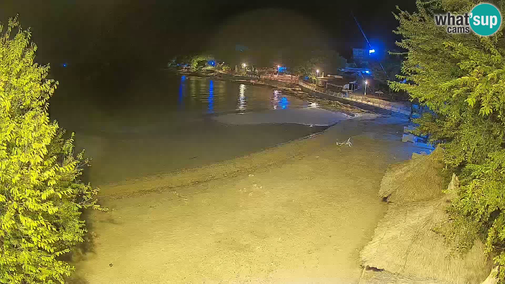 Plaža Slanica Murter – web kamera