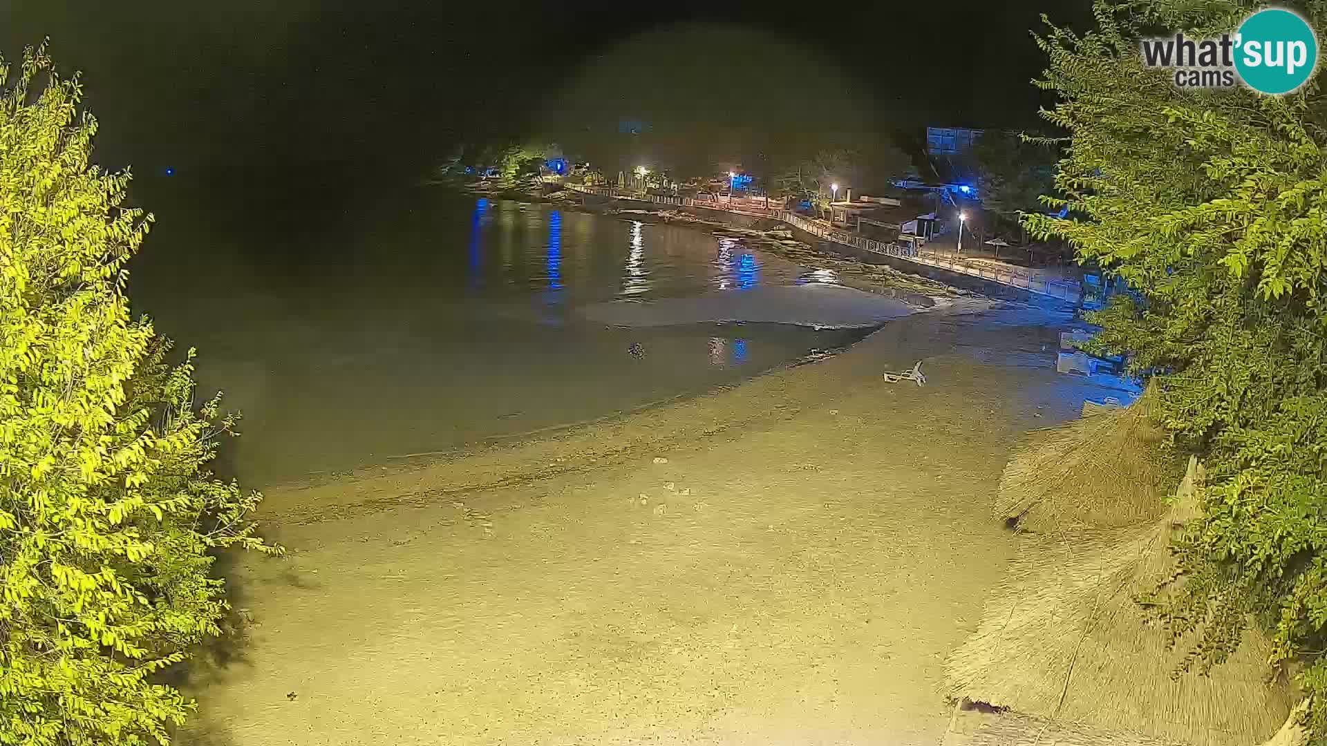 Plaža Slanica Murter – web kamera