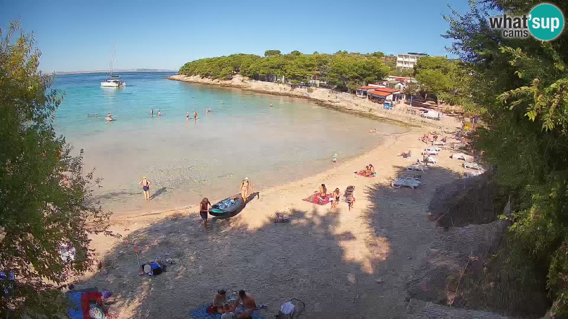 Beach Slanica Murter – Live Cam