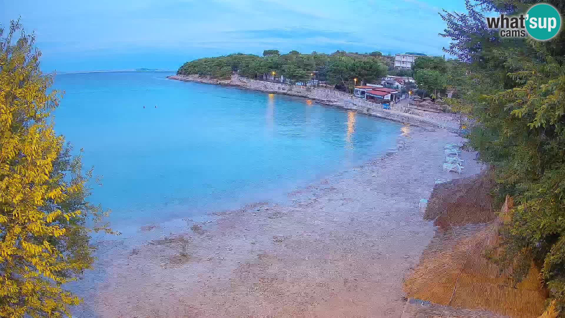 Strand Slanica Murter – webcam